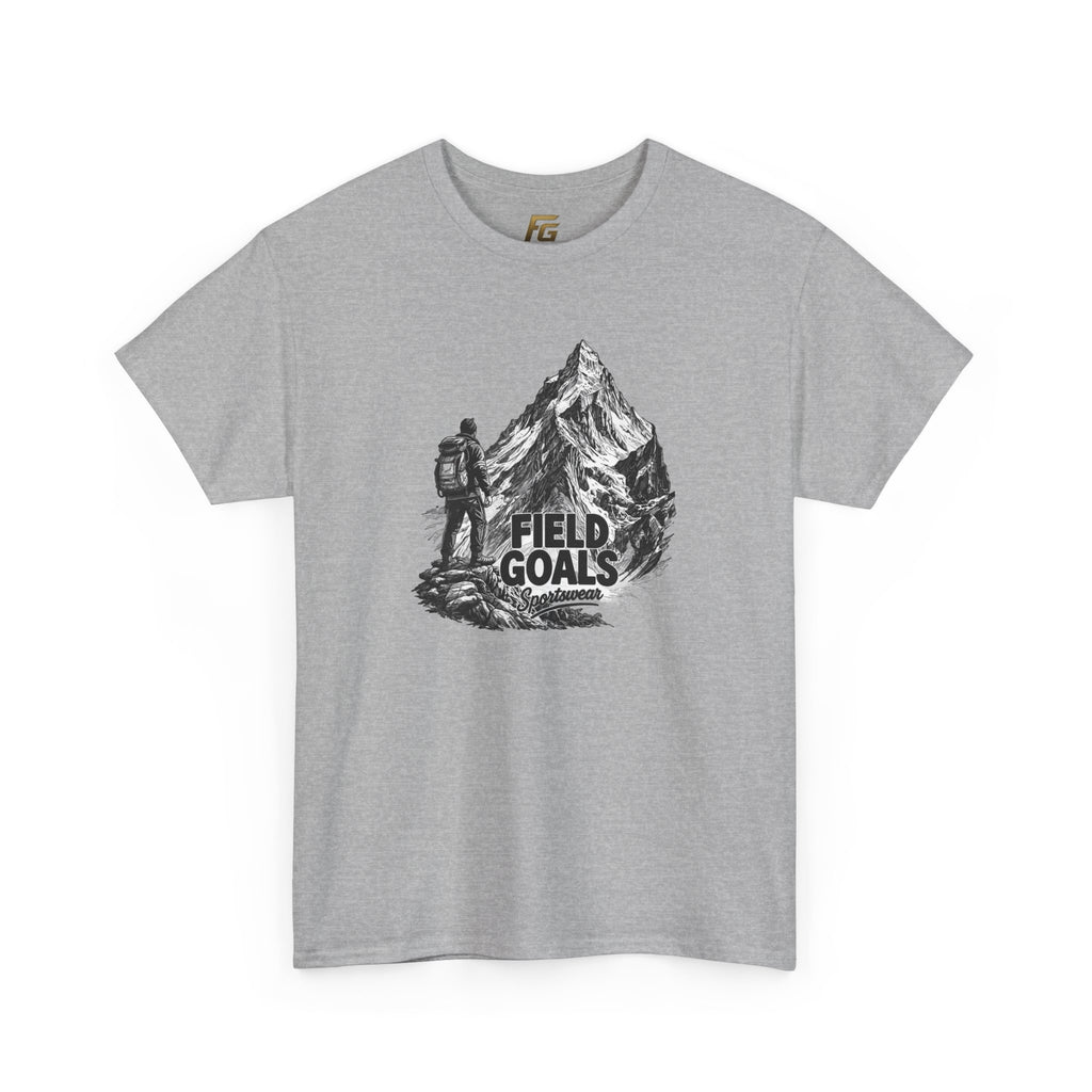 Field Goals Mountain Hiking Tee — Adventure Graphic T-Shirt