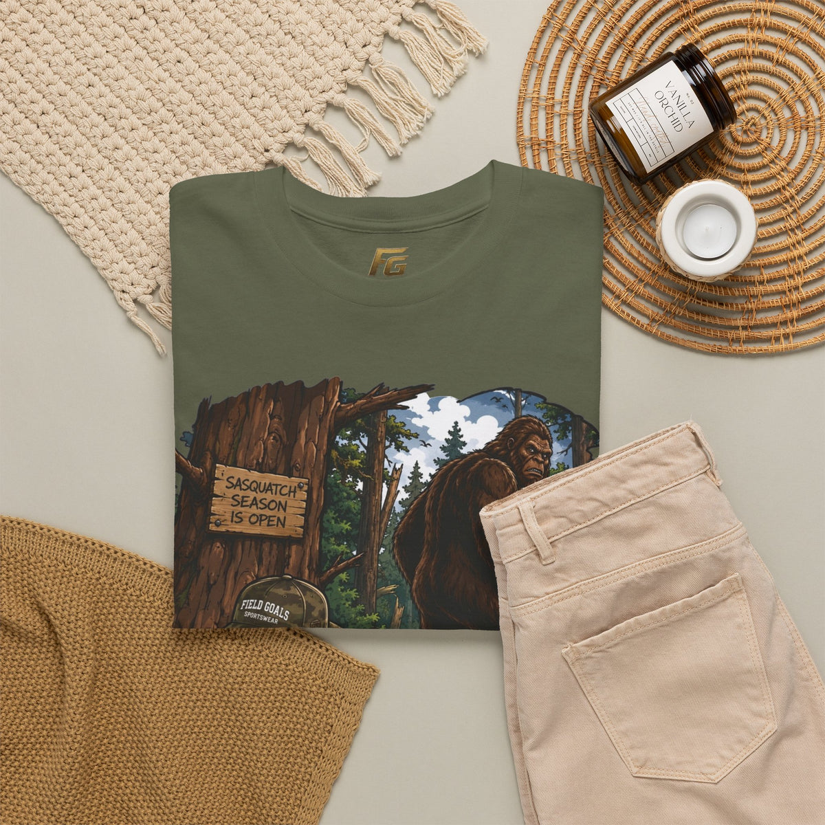 Bigfoot Field Goals T‑Shirt