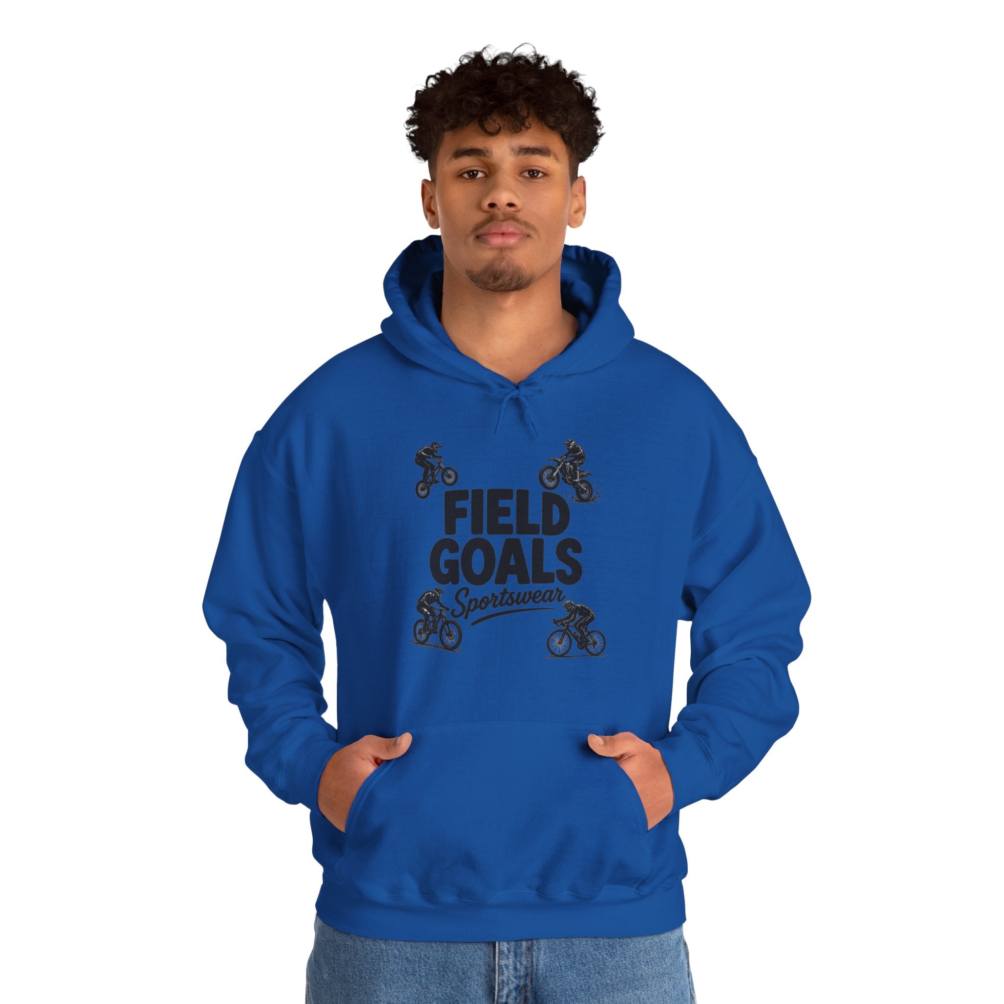Field Goals Sportswear Hoodie – Bike Rider Sweatshirt