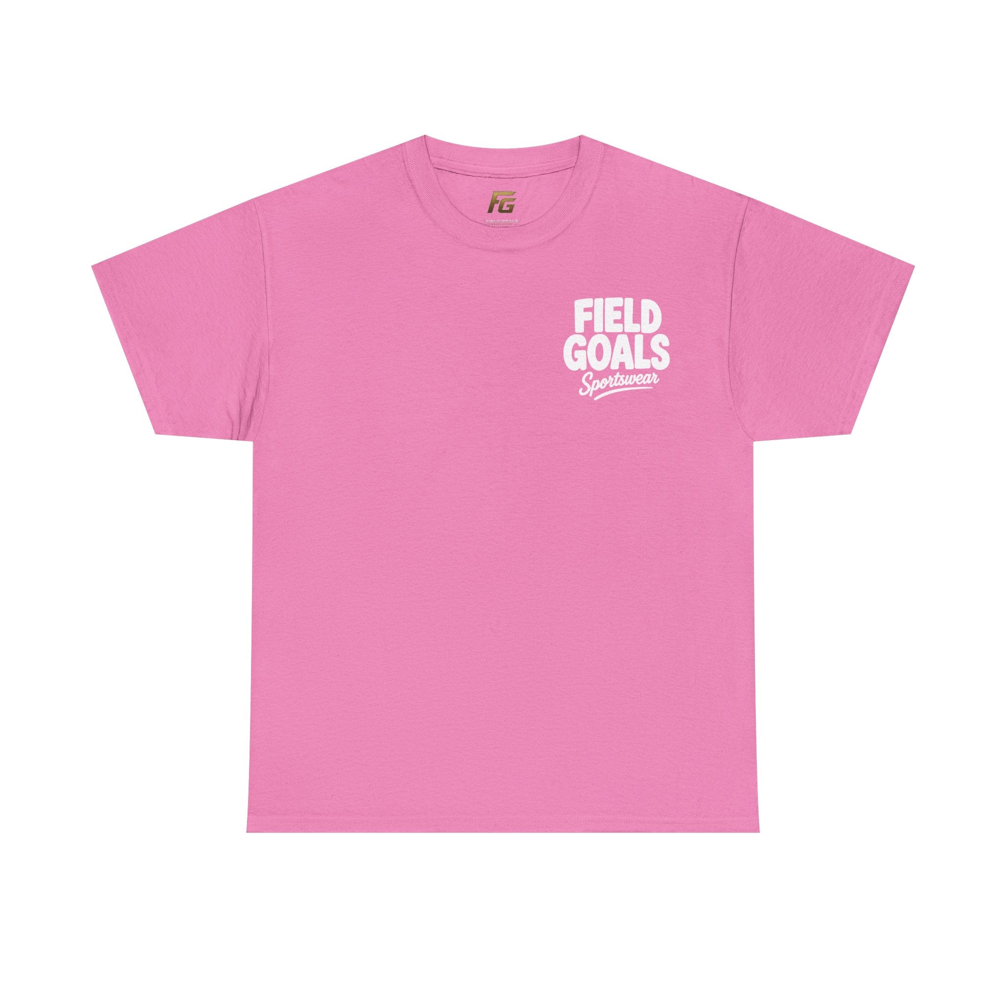 Field Goals Sportswear Motivational T-Shirt — "Wear the Goal, Live the Goal, Achieve the Goal"