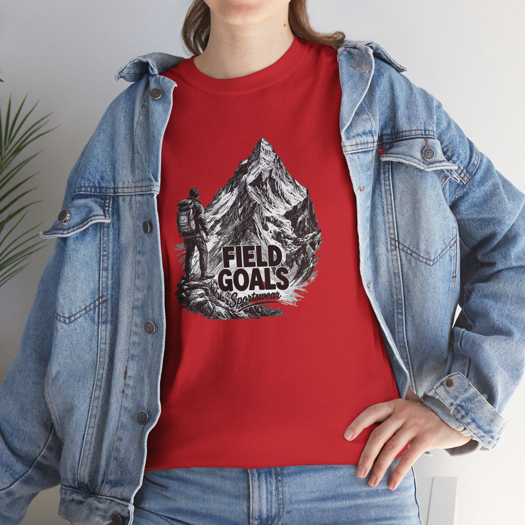 Field Goals Mountain Hiking Tee — Adventure Graphic T-Shirt