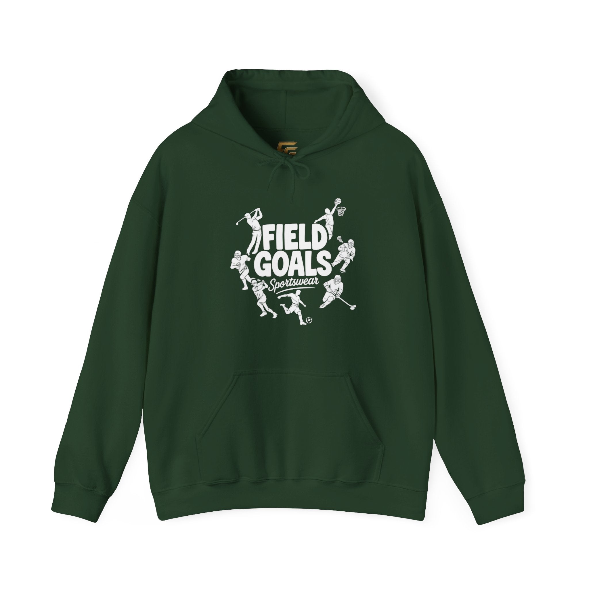 Field Goals Sportswear Hoodie – Players Silhouette Black Pullover