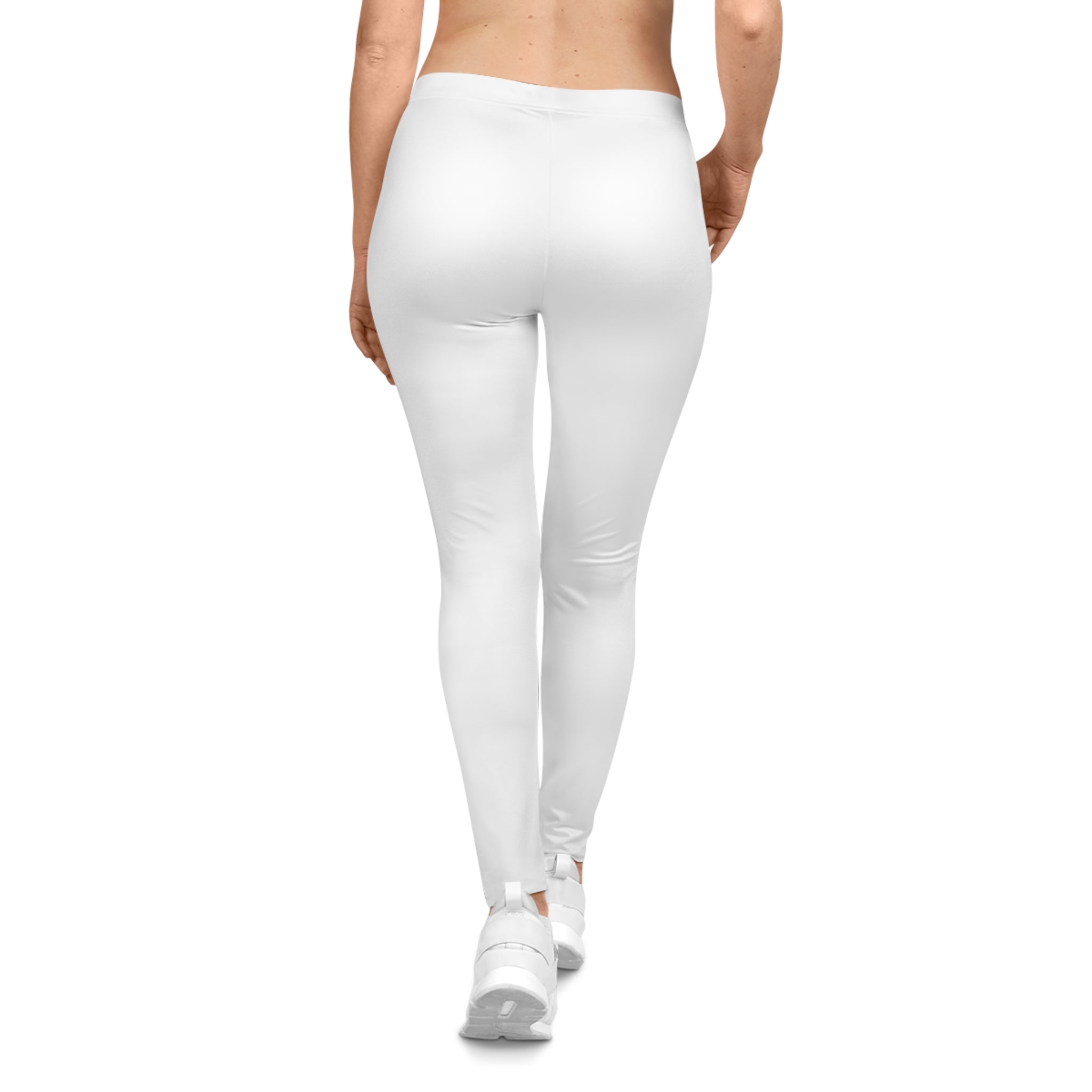 FG Logo Women's White Casual Leggings