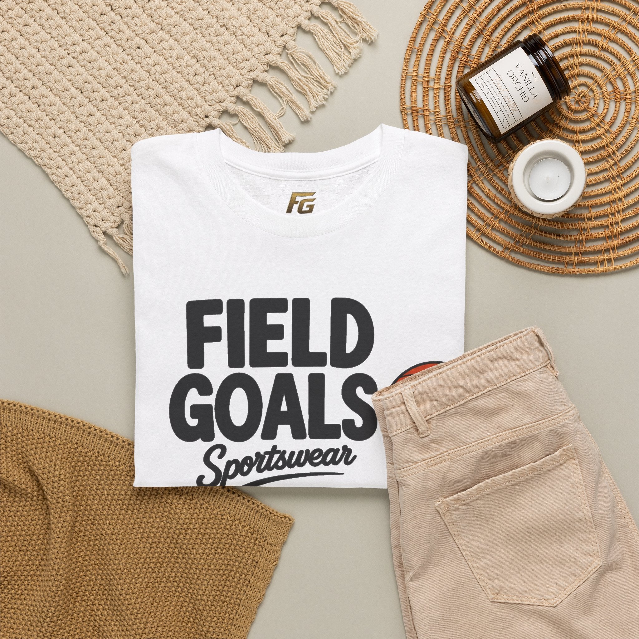 Field Goals Sportswear Basketball T-Shirt Graphic Tee