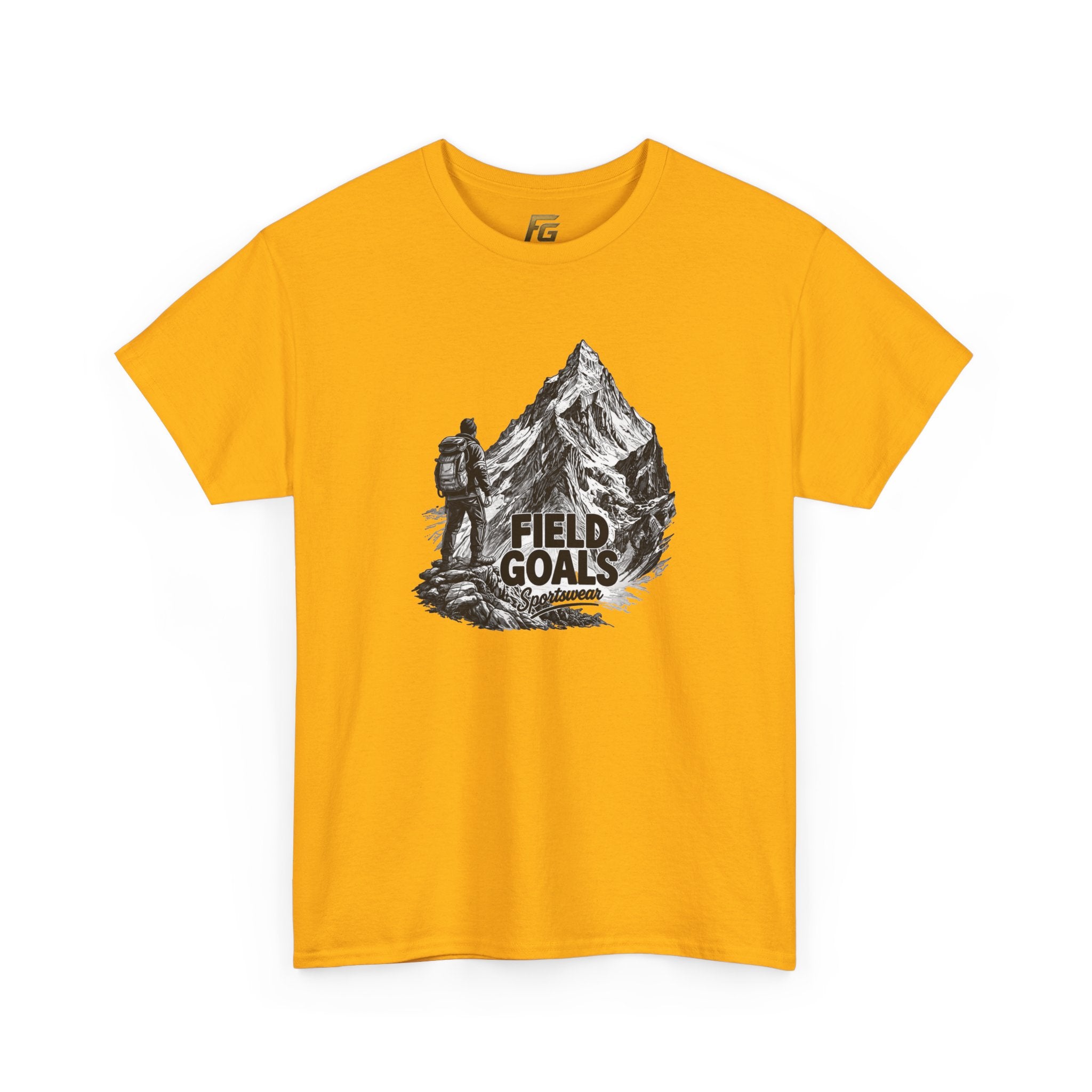 Field Goals Mountain Hiking Tee — Adventure Graphic T-Shirt
