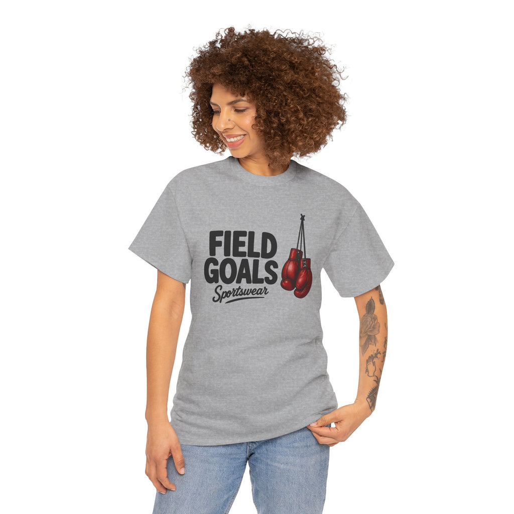 Field Goals Boxing Tee — 'Field Goals Sportswear' Graphic T-Shirt