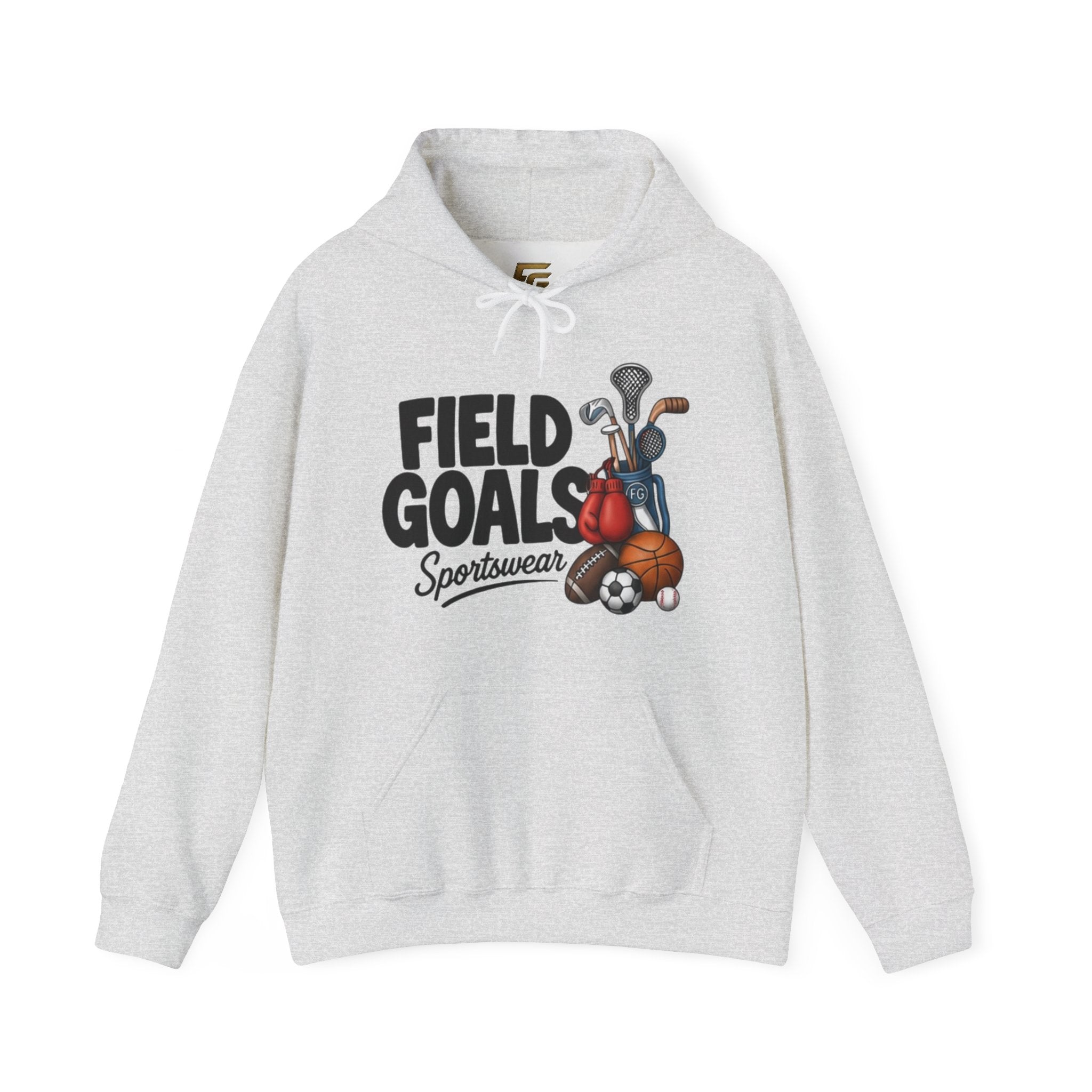 Field Goals Sportswear Hoodie — Multi-Sport Graphic Sweatshirt