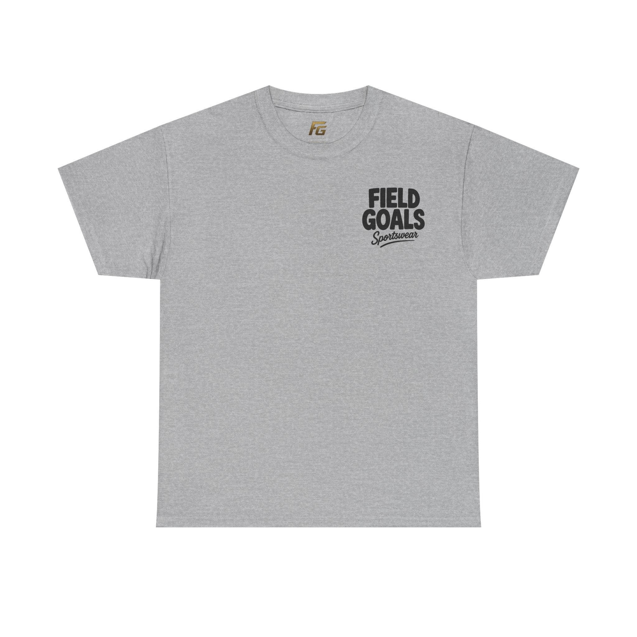 Field Goals Sportswear — "Wear the Goal. Live the Goal. Acheive the Goal." Motivational T-Shirt
