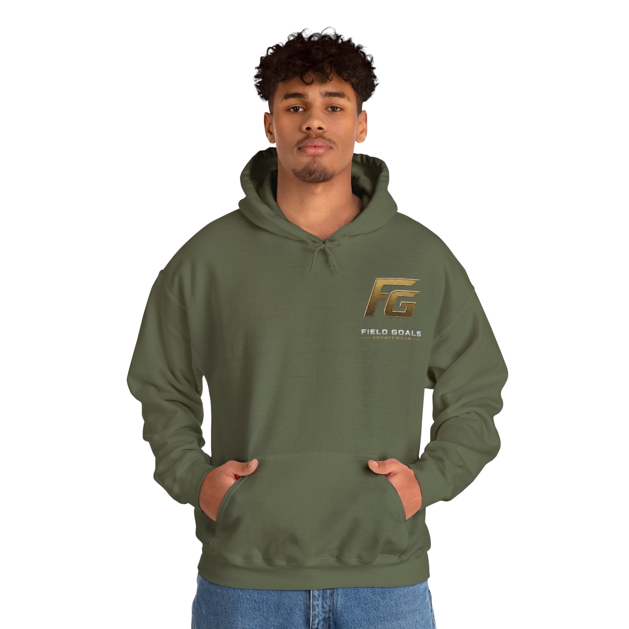 Field Goals Sportswear Pullover Hoodie — "Wear the Goal. Live the Goal. Achieve the Goal." Motivational