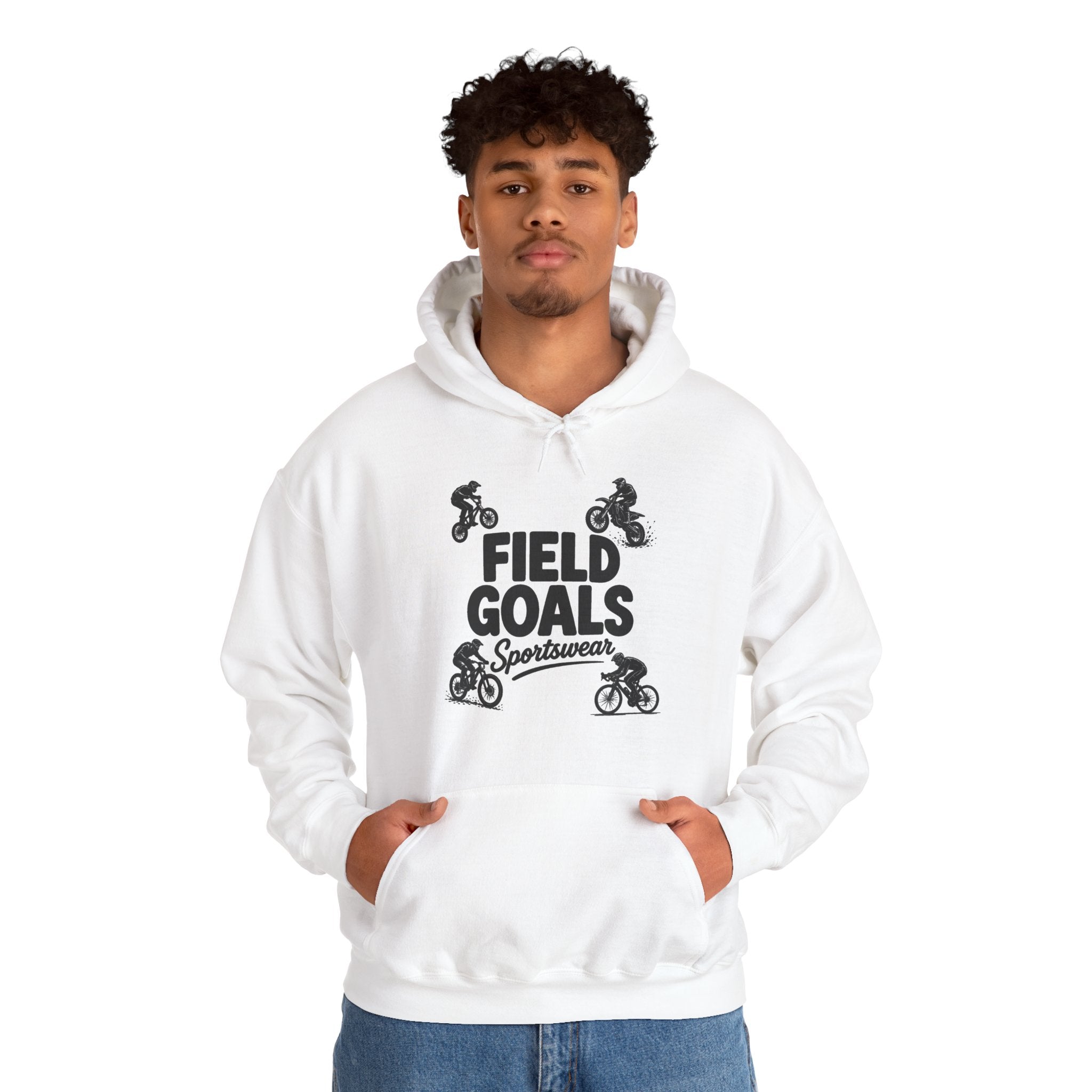 Field Goals Sportswear Hoodie – Bike Rider Sweatshirt