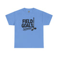 Field Goals Sportswear T-Shirt — Hockey Stick & Puck Graphic Tee
