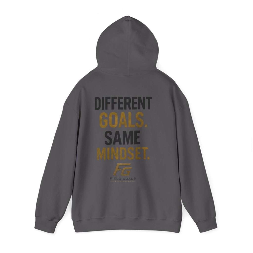 Field Goals Sportswear Pullover Hoodie — “Different Goals. Same Mindset.” Hoodie