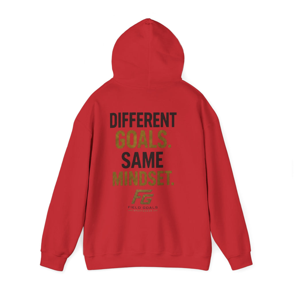 Field Goals Sportswear Pullover Hoodie — “Different Goals. Same Mindset.” Hoodie