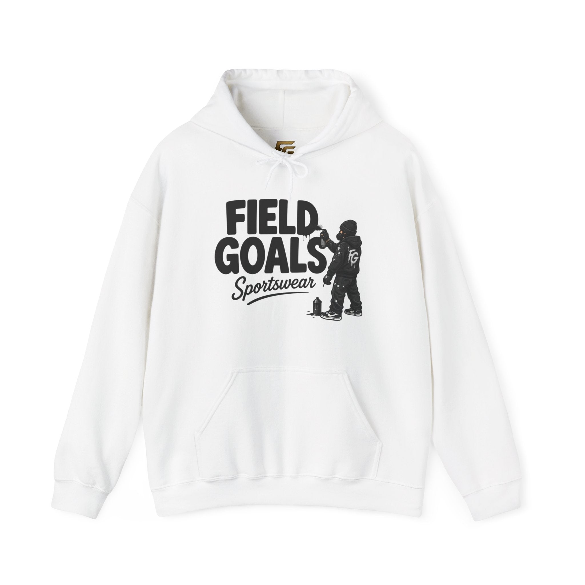 Field Goals Sportswear Hoodie — Graffiti Artist Graphic  Pullover