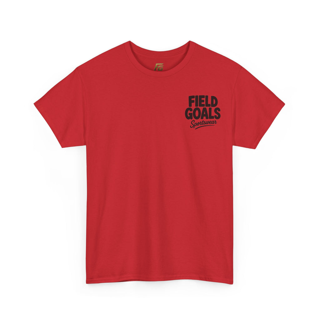 Field Goals Sportswear — "Wear the Goal. Live the Goal. Acheive the Goal." Motivational T-Shirt