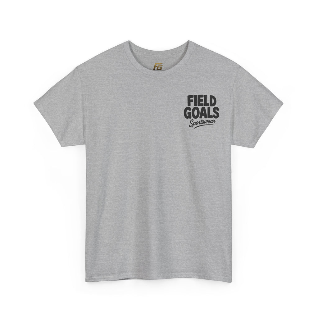 Field Goals Sportswear — "Wear the Goal. Live the Goal. Acheive the Goal." Motivational T-Shirt