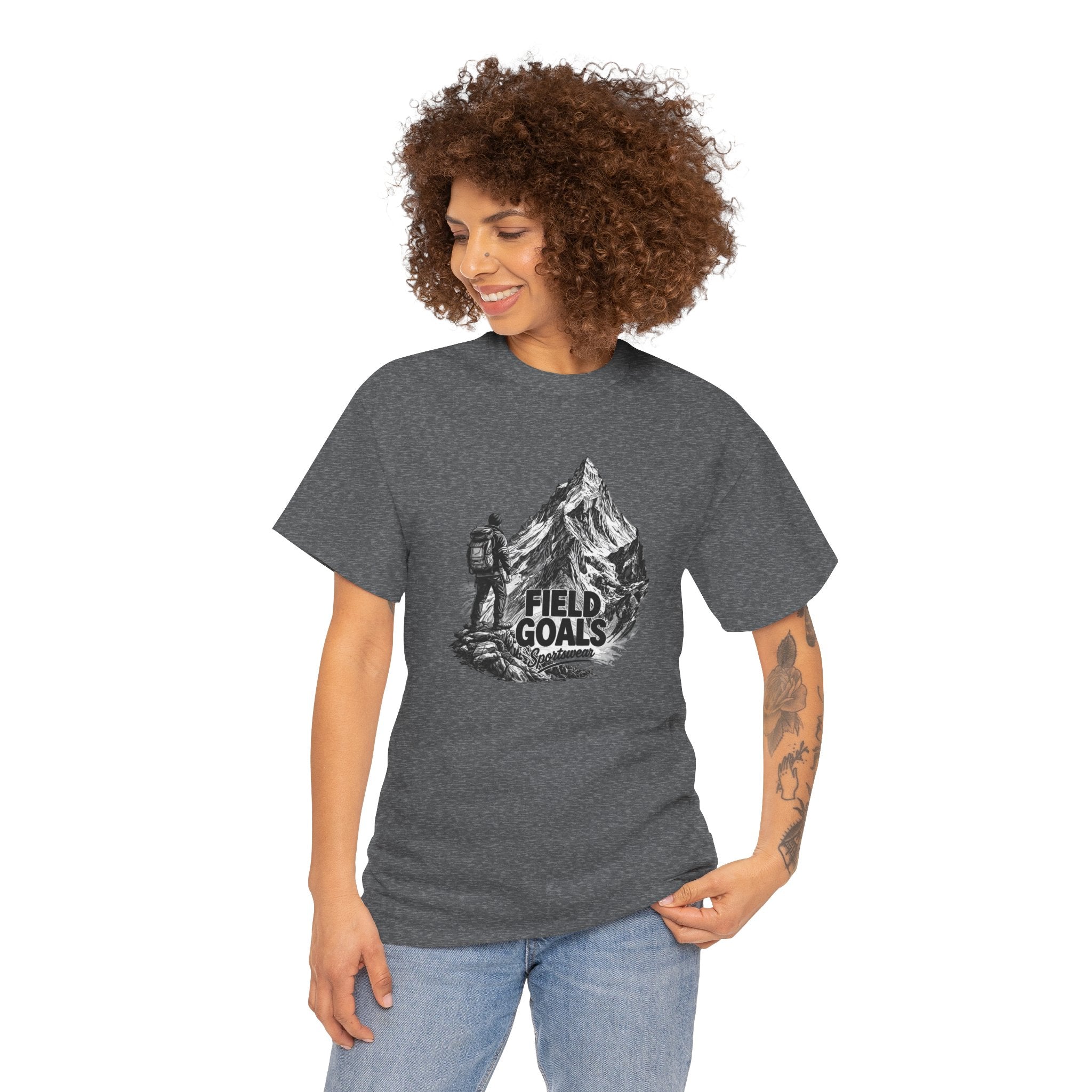 Field Goals Mountain Hiking Tee — Adventure Graphic T-Shirt