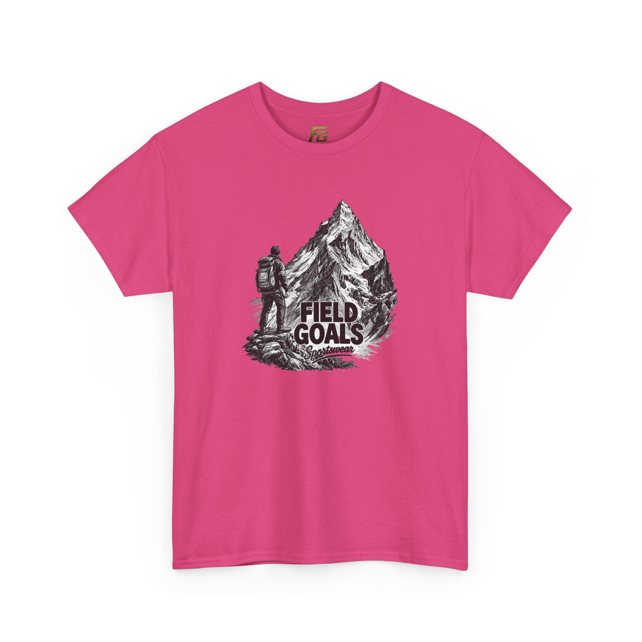 Field Goals Mountain Hiking Tee — Adventure Graphic T-Shirt