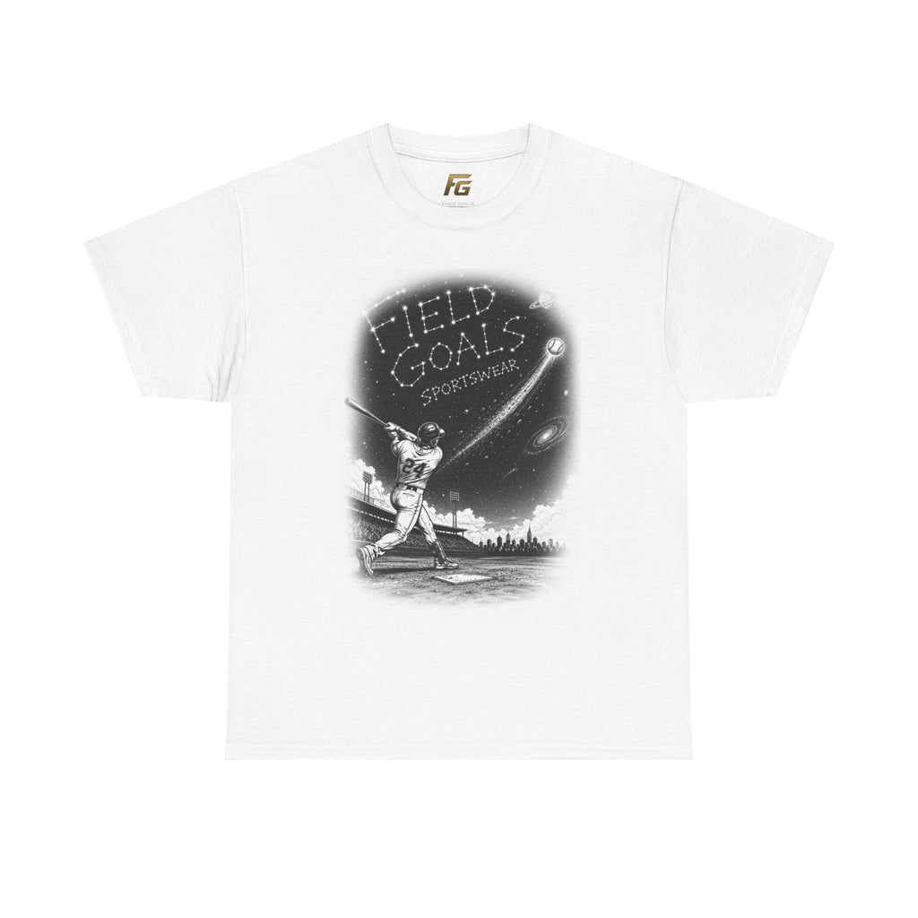 Baseball 'Field Goals' Graphic Tee - Vintage Sports Constellation Design