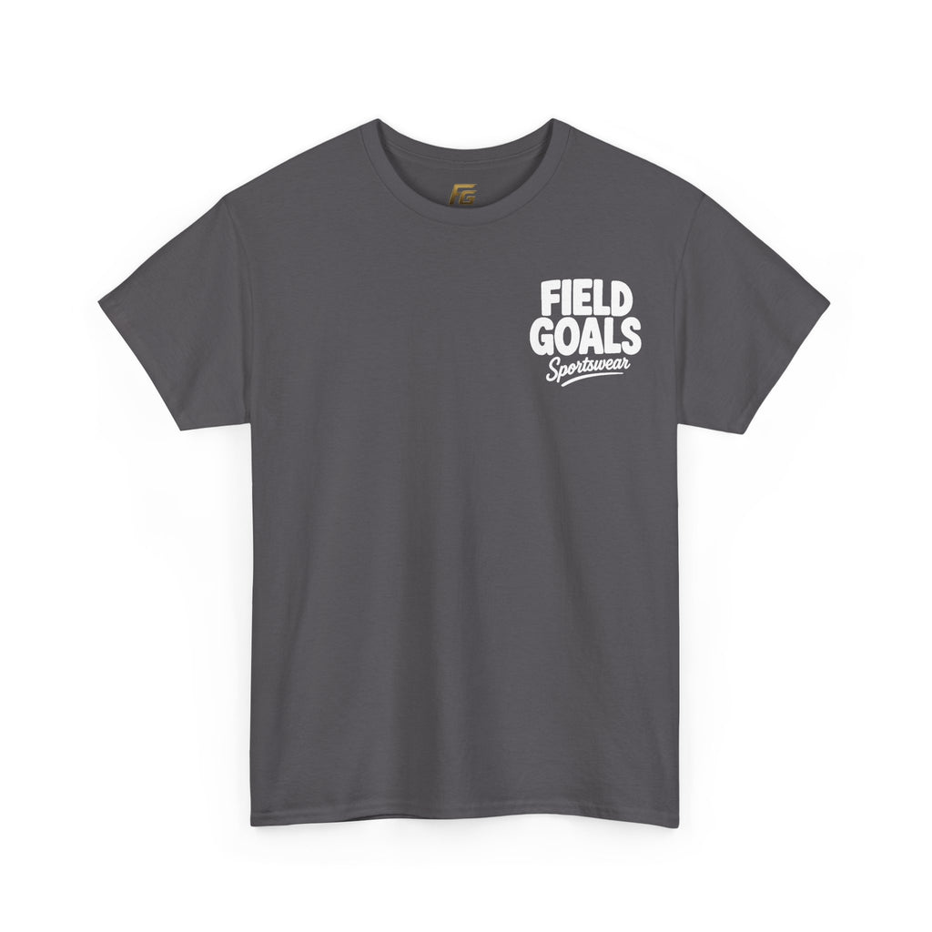 Field Goals Sportswear Motivational T-Shirt — "Wear the Goal, Live the Goal, Achieve the Goal"