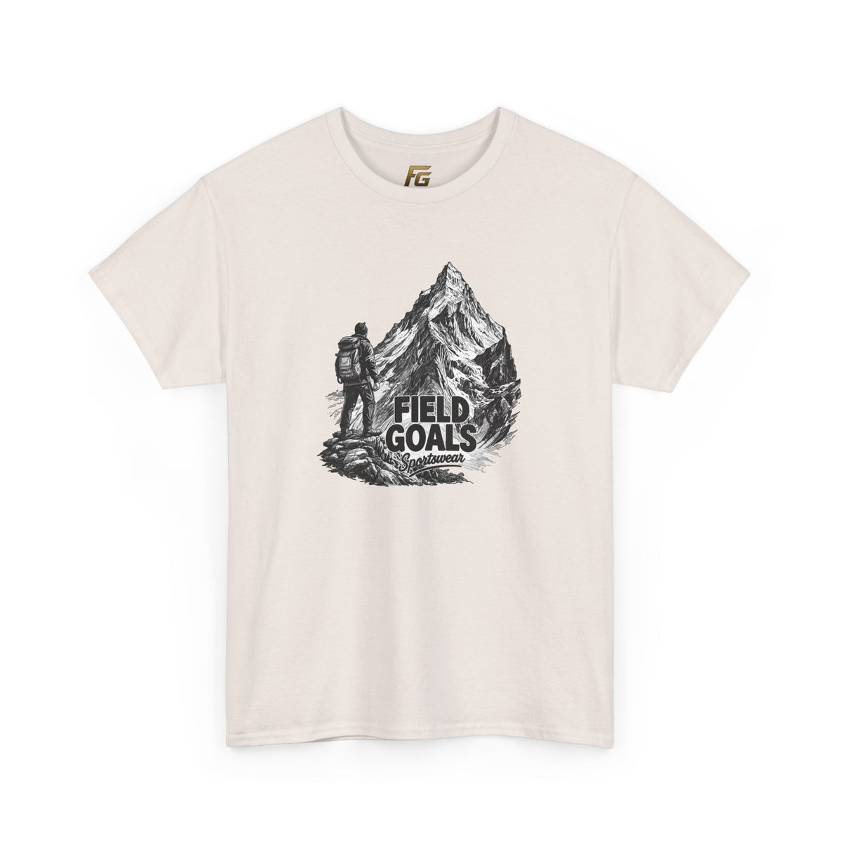 Field Goals Mountain Hiking Tee — Adventure Graphic T-Shirt
