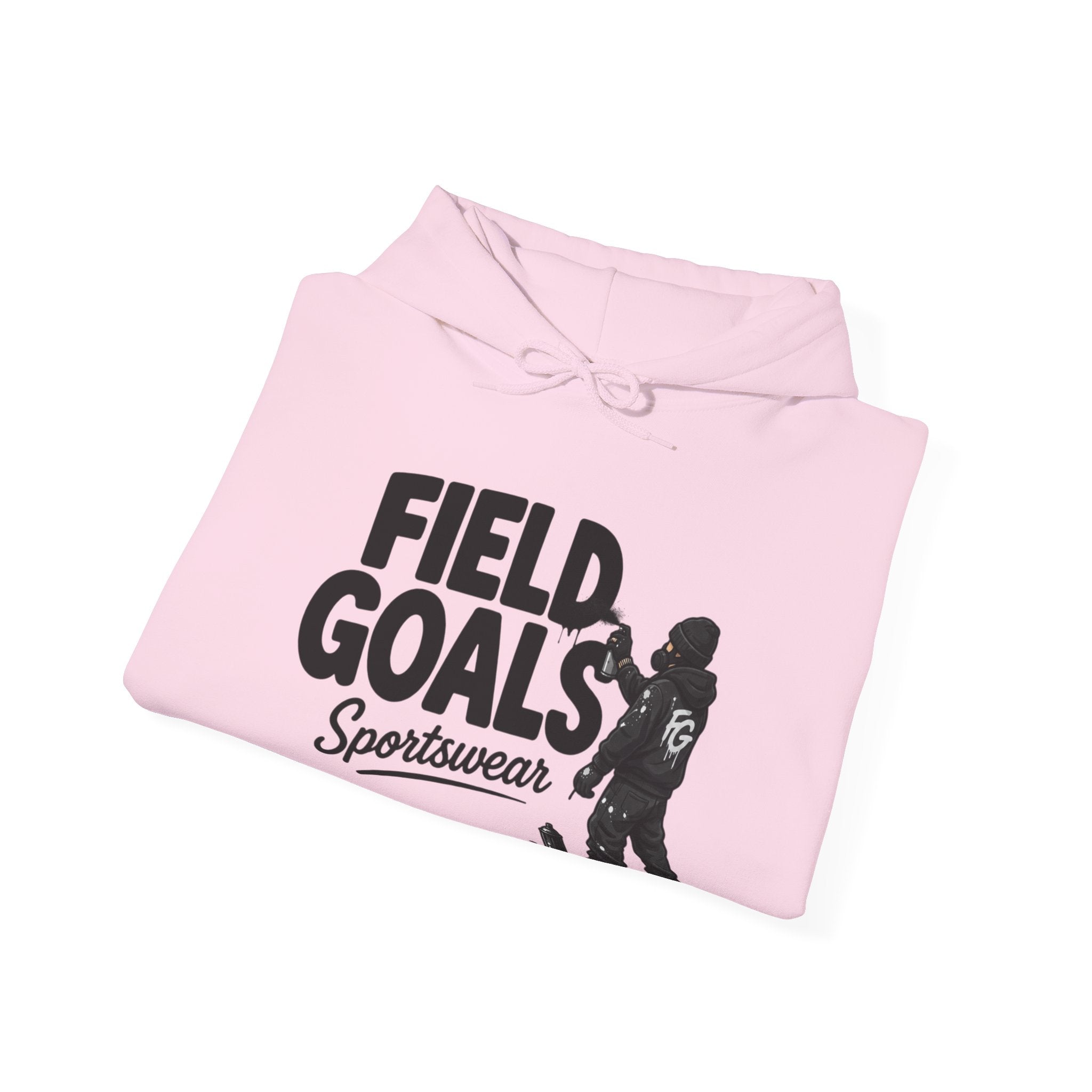 Field Goals Sportswear Hoodie — Graffiti Artist Graphic  Pullover