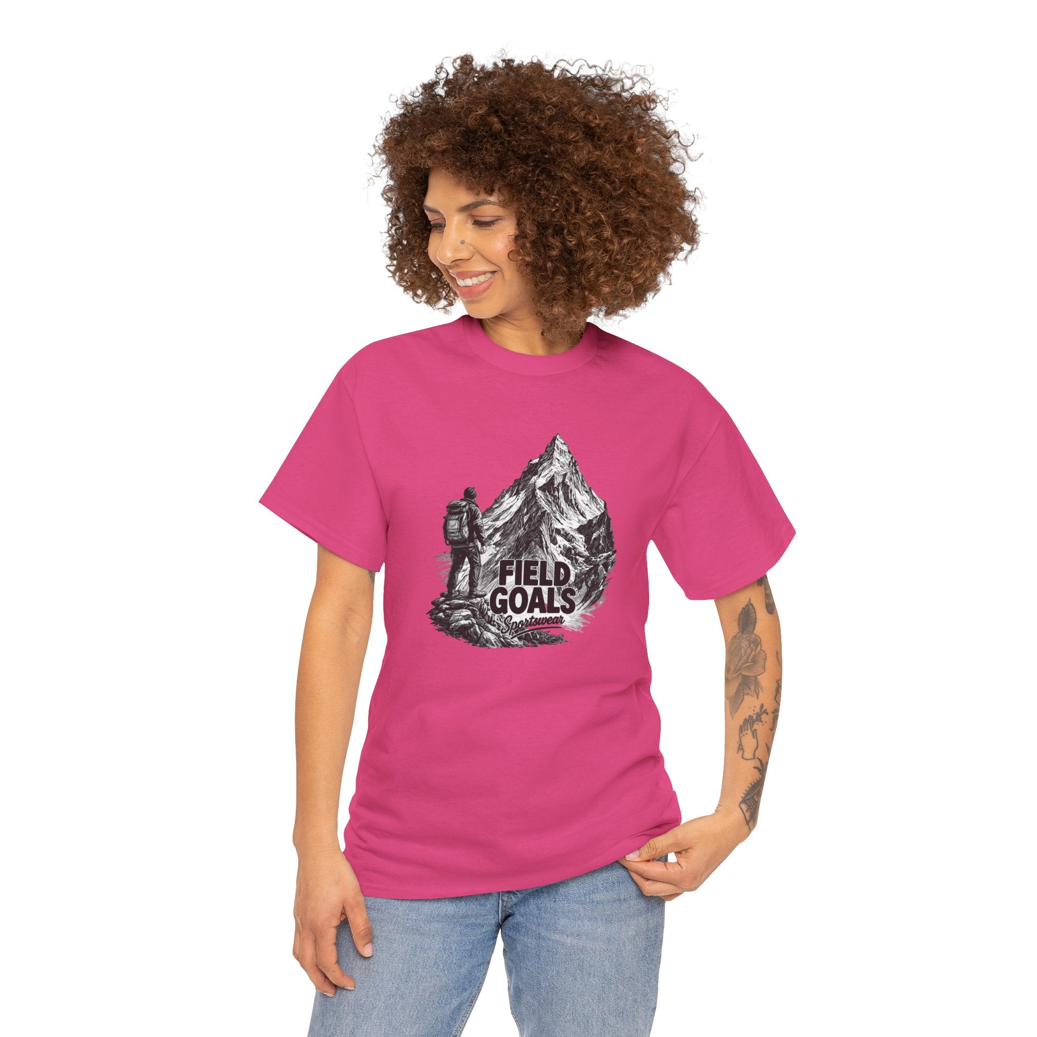 Field Goals Mountain Hiking Tee — Adventure Graphic T-Shirt