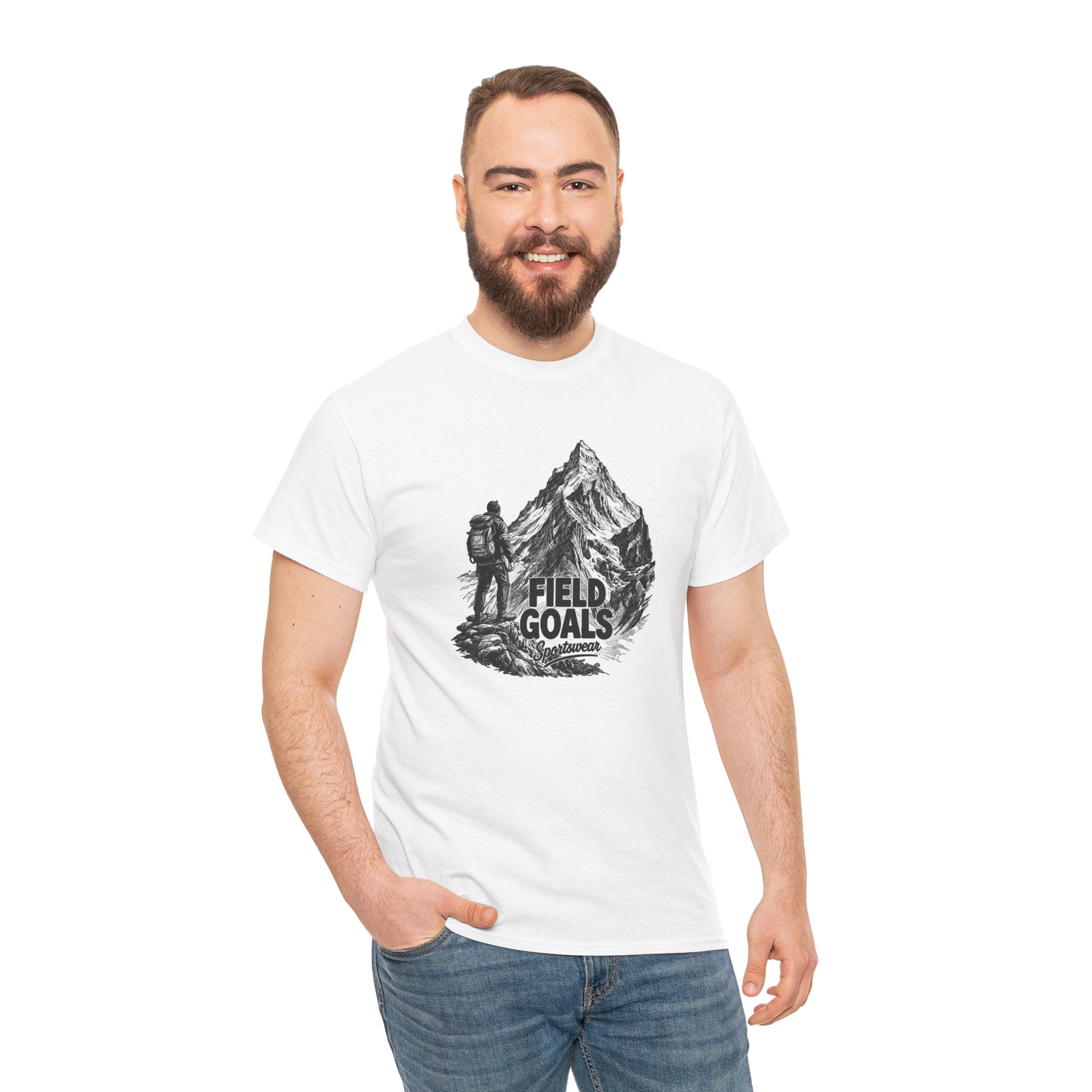 Field Goals Mountain Hiking Tee — Adventure Graphic T-Shirt