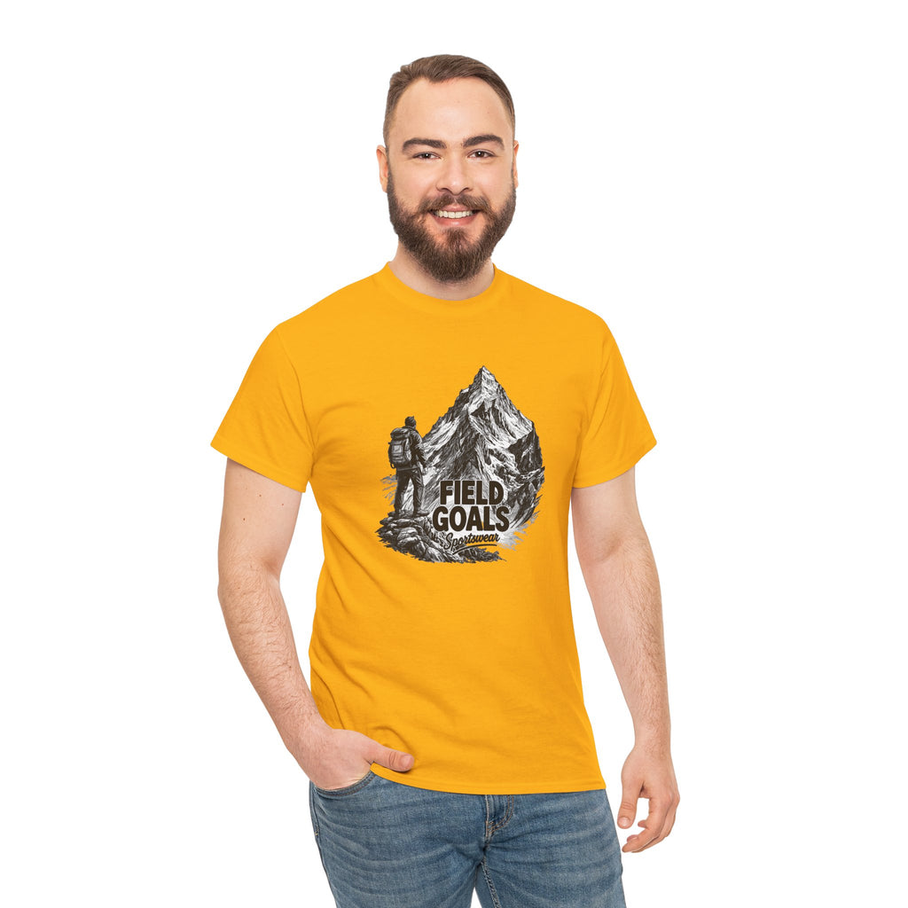 Field Goals Mountain Hiking Tee — Adventure Graphic T-Shirt