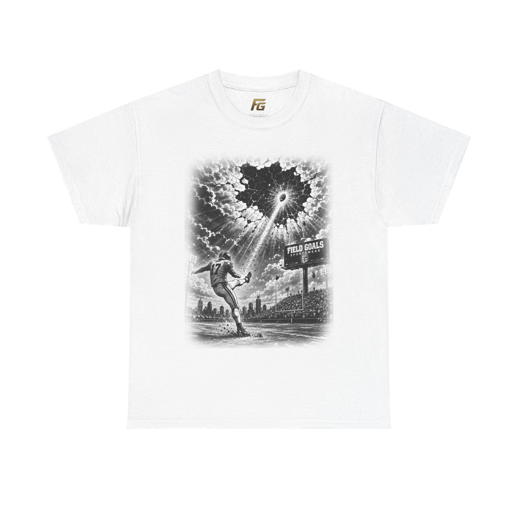 Field Goals Kicks Cracks Firmament Football Graphic Tee