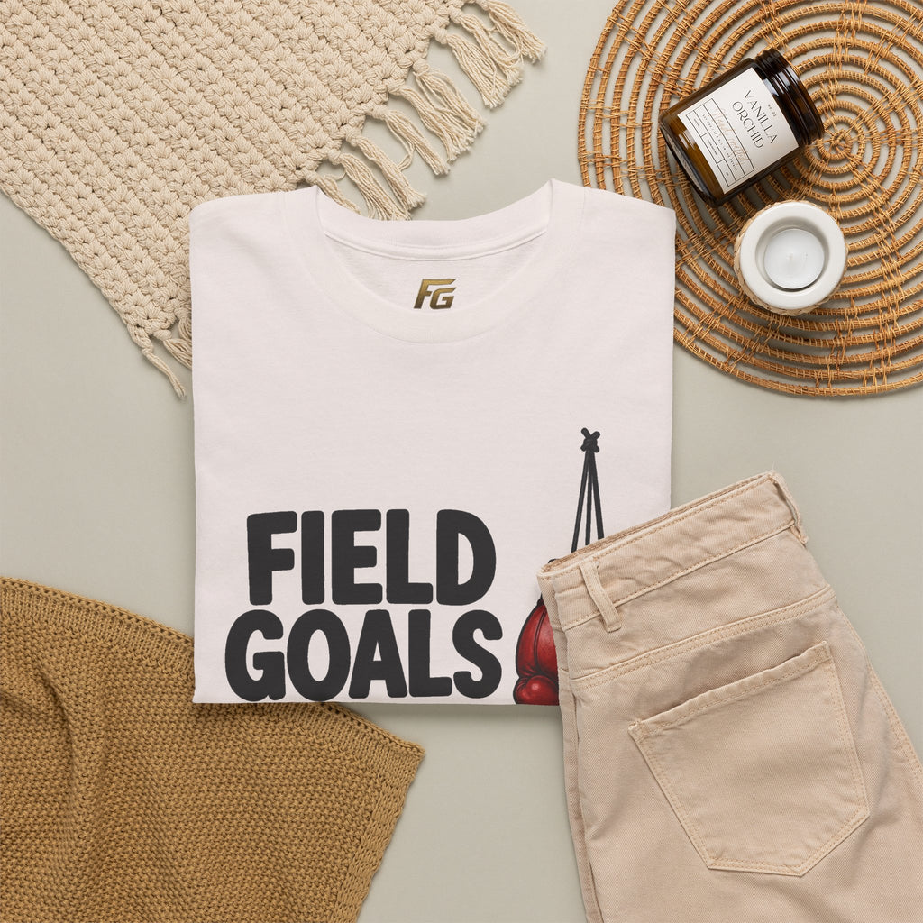 Field Goals Boxing Tee — 'Field Goals Sportswear' Graphic T-Shirt