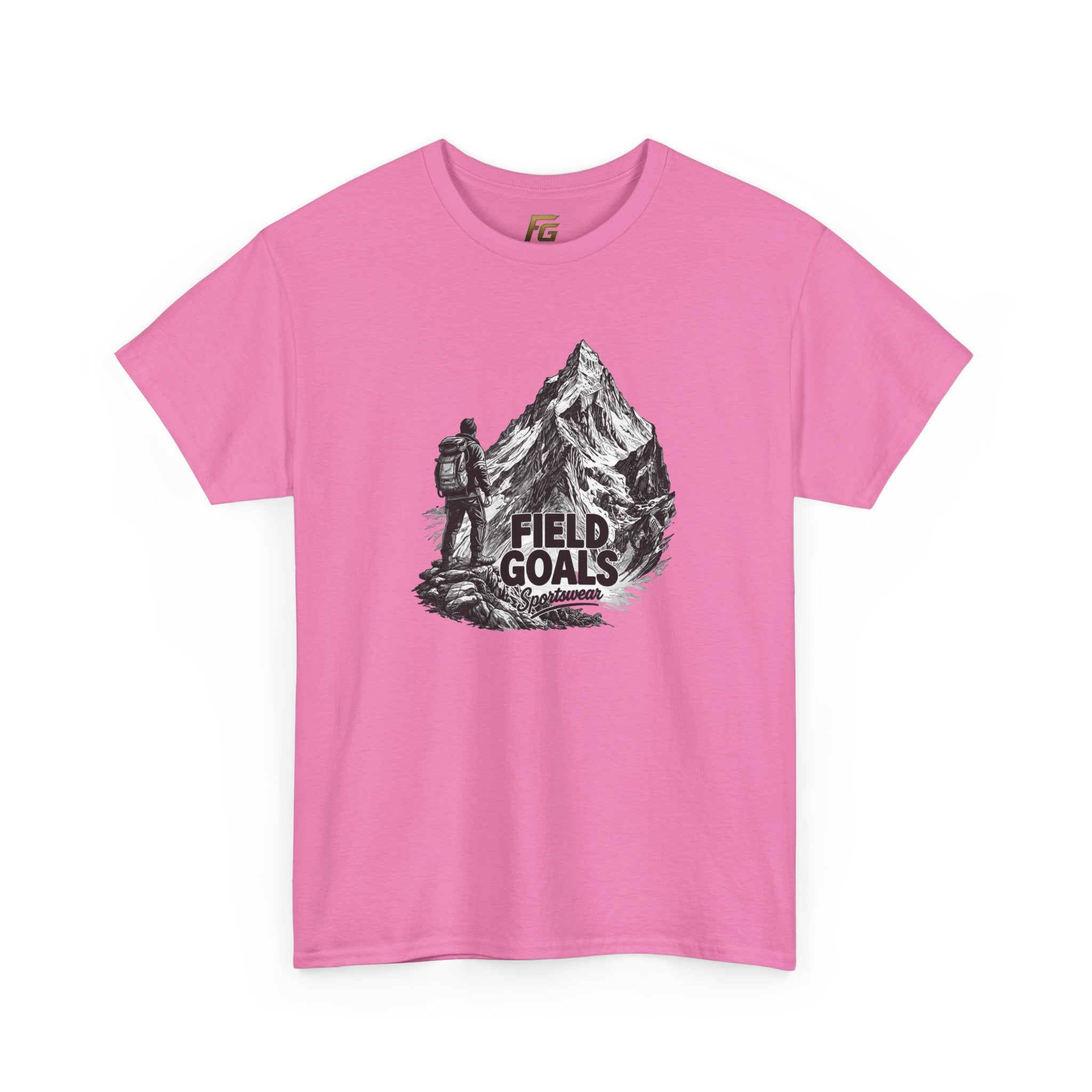 Field Goals Mountain Hiking Tee — Adventure Graphic T-Shirt