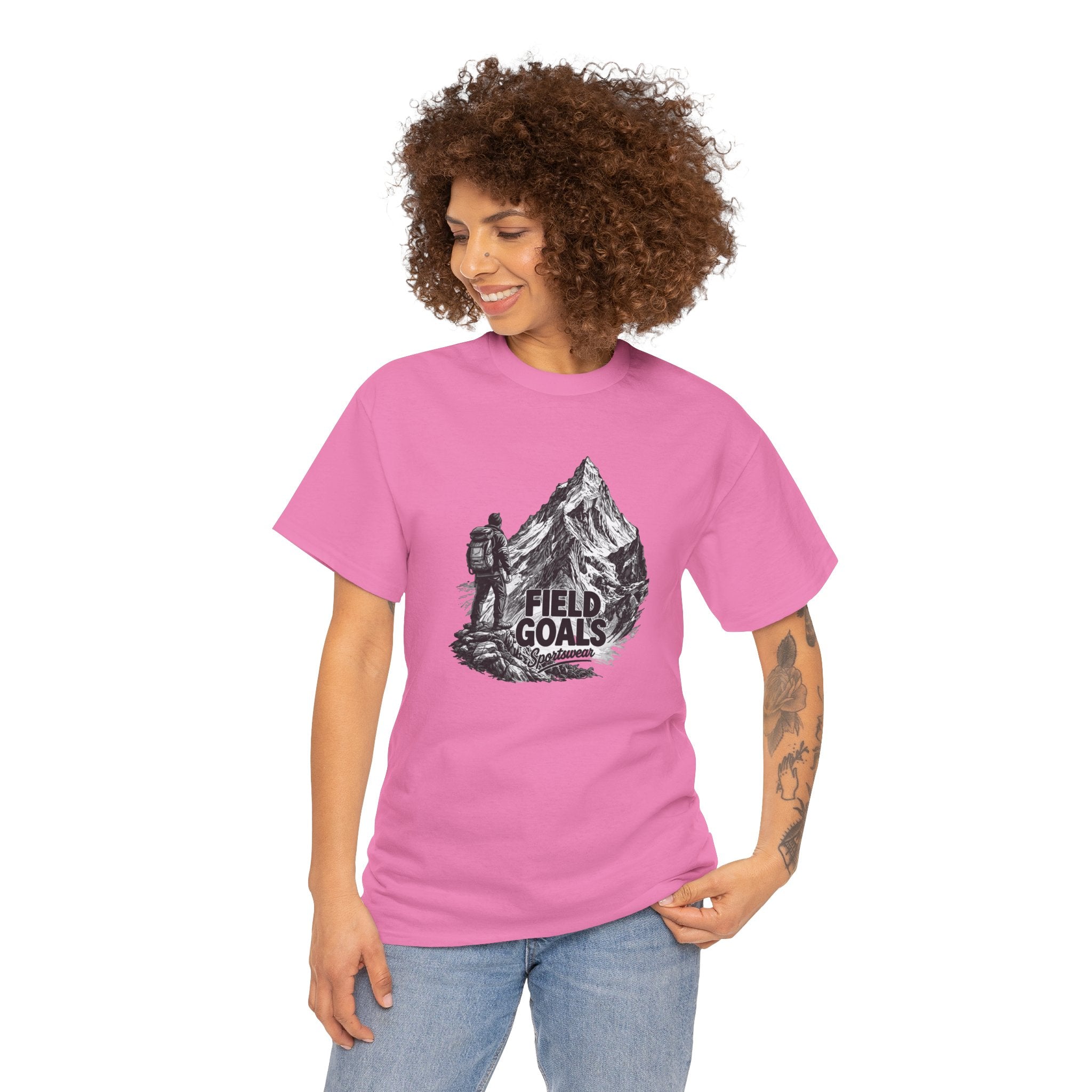 Field Goals Mountain Hiking Tee — Adventure Graphic T-Shirt
