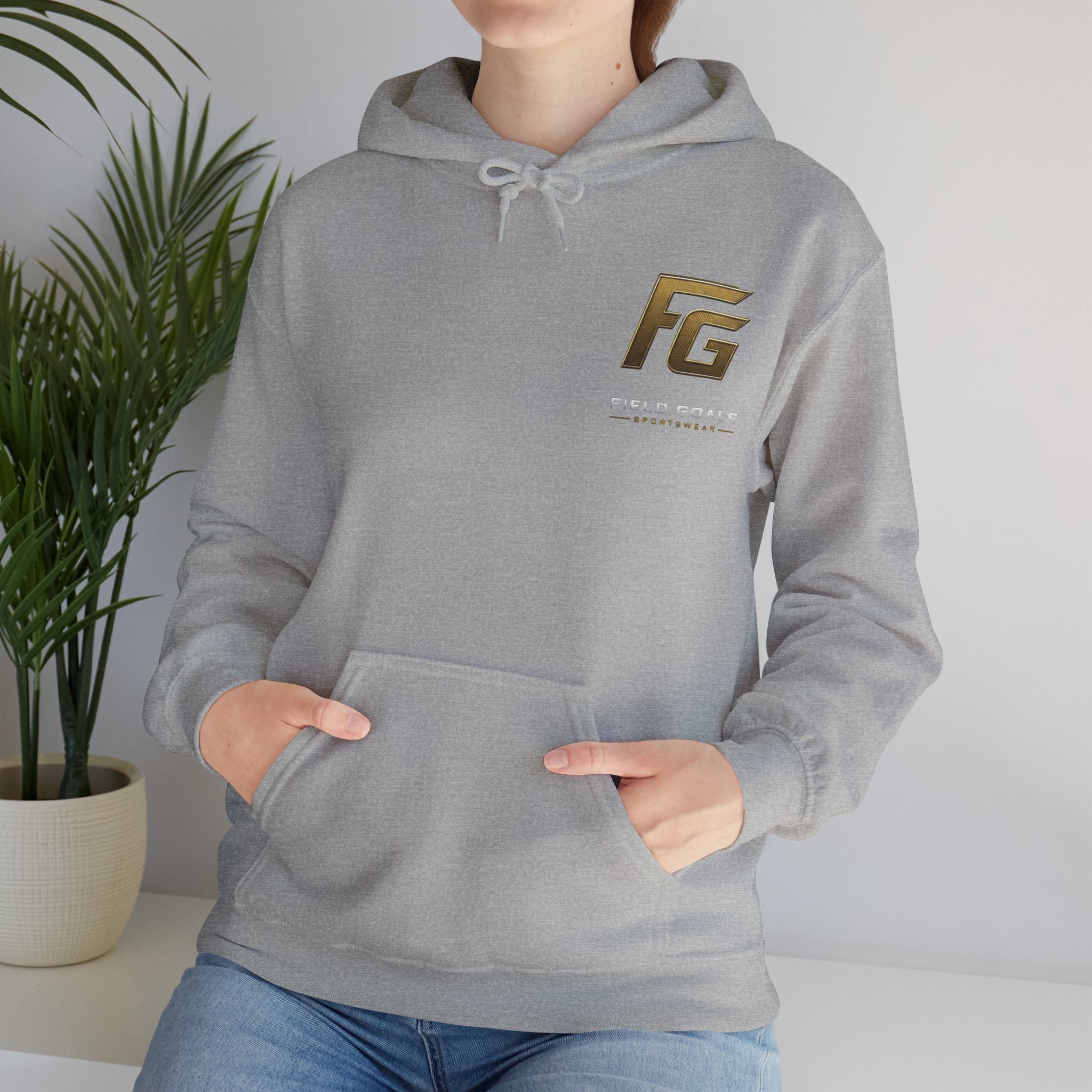 Field Goals Sportswear Pullover Hoodie — "Wear the Goal. Live the Goal. Achieve the Goal." Motivational