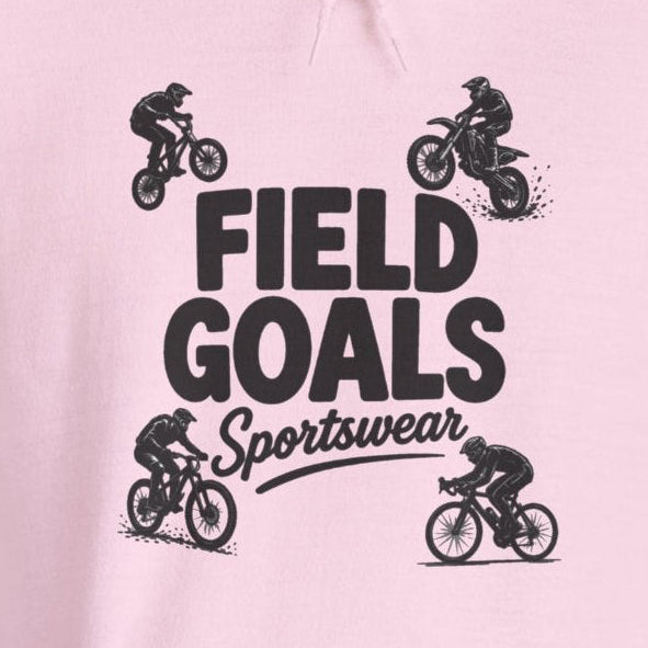 Field Goals Sportswear Hoodie – Bike Rider Sweatshirt