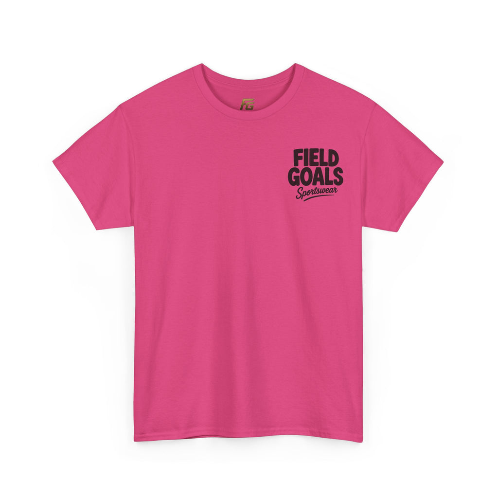 Field Goals Sportswear — "Wear the Goal. Live the Goal. Acheive the Goal." Motivational T-Shirt
