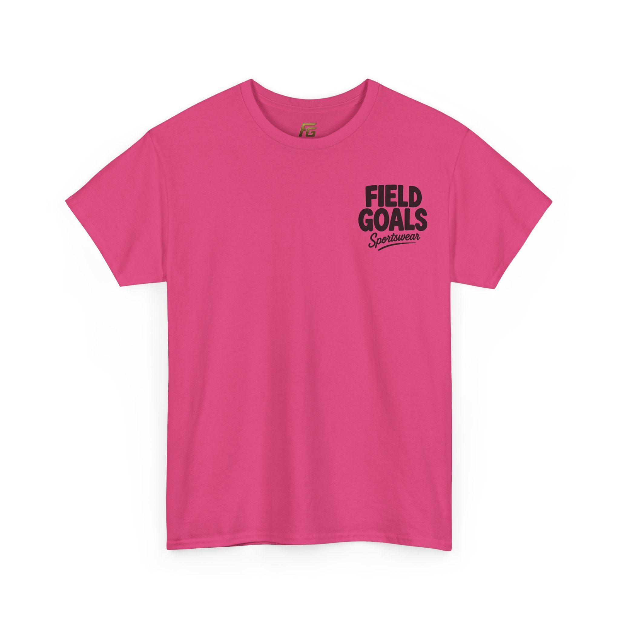 Field Goals Sportswear — "Wear the Goal. Live the Goal. Acheive the Goal." Motivational T-Shirt