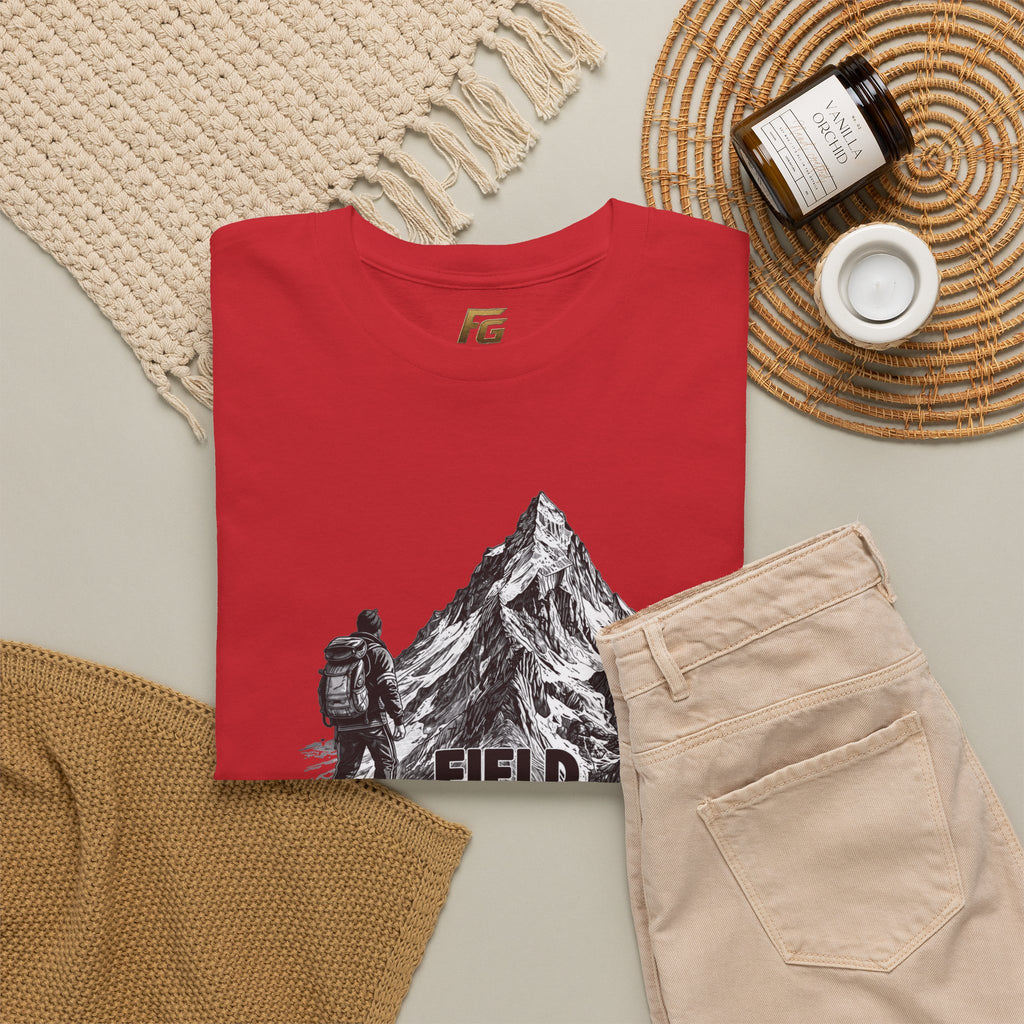 Field Goals Mountain Hiking Tee — Adventure Graphic T-Shirt