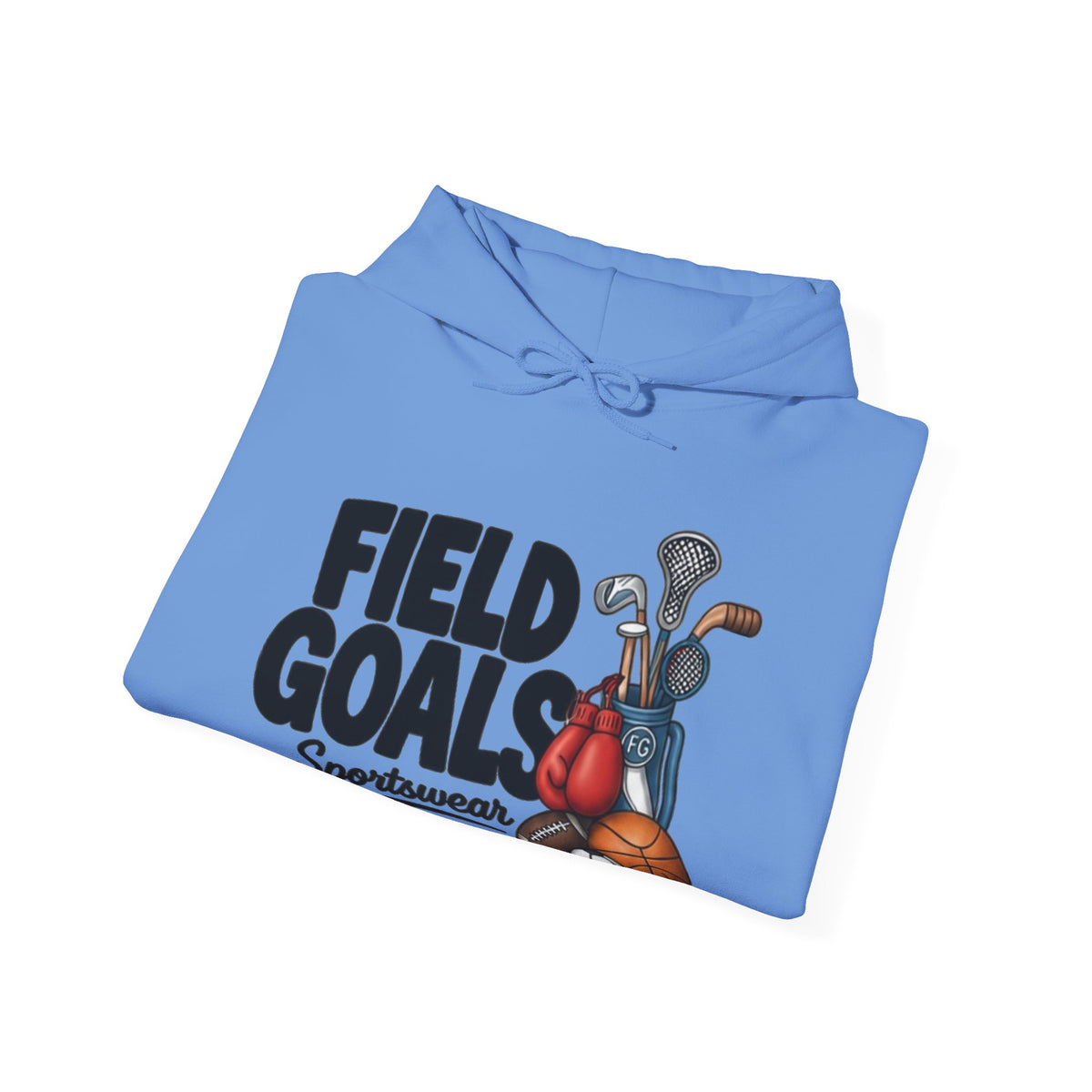 Field Goals Sportswear Hoodie — Multi-Sport Graphic Sweatshirt