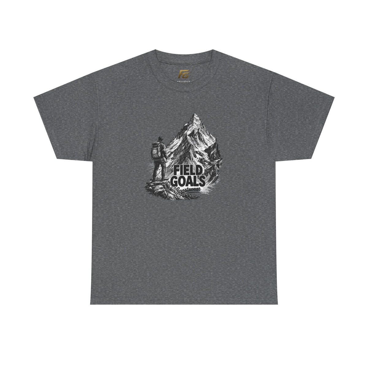 Field Goals Mountain Hiking Tee — Adventure Graphic T-Shirt