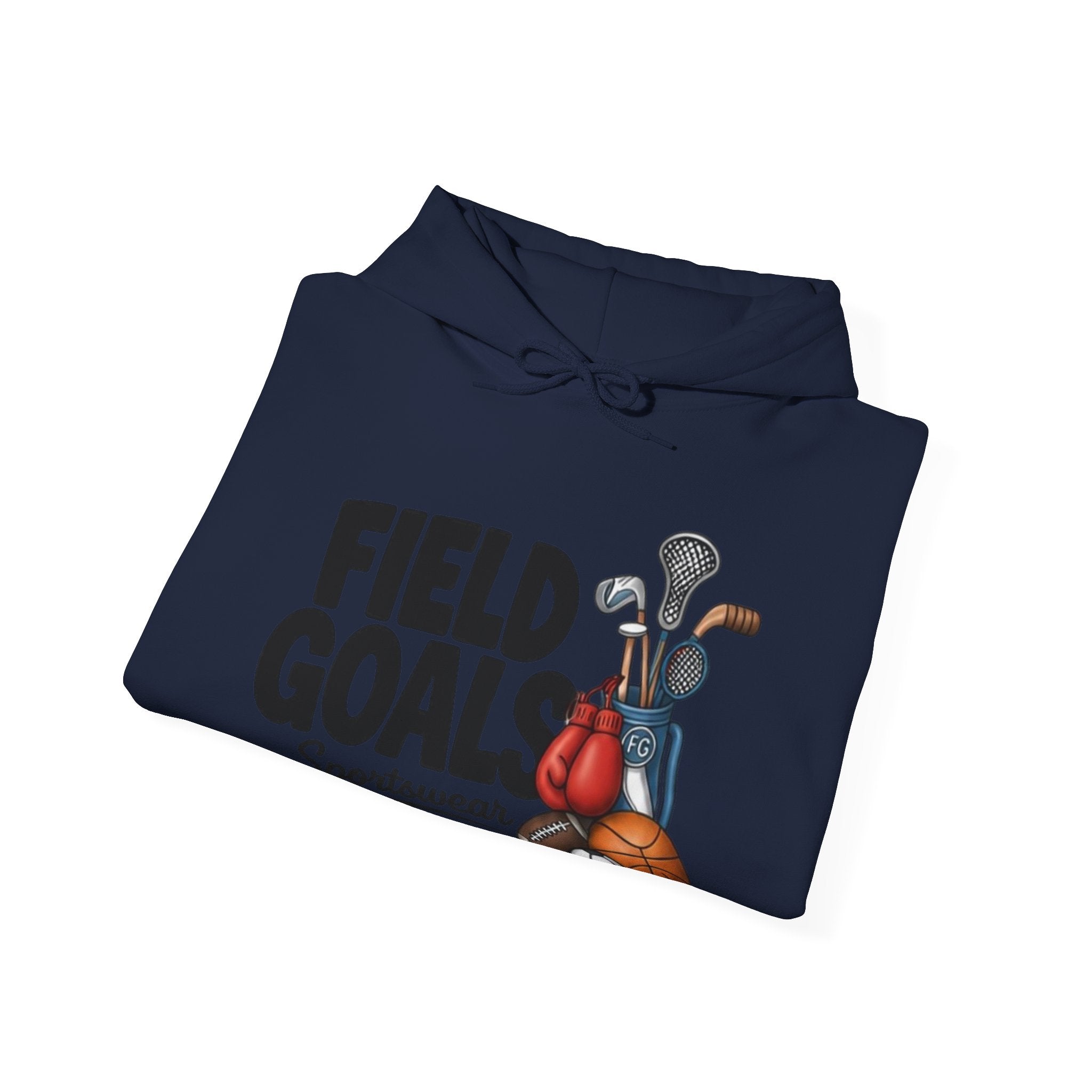 Field Goals Sportswear Hoodie — Multi-Sport Graphic Sweatshirt