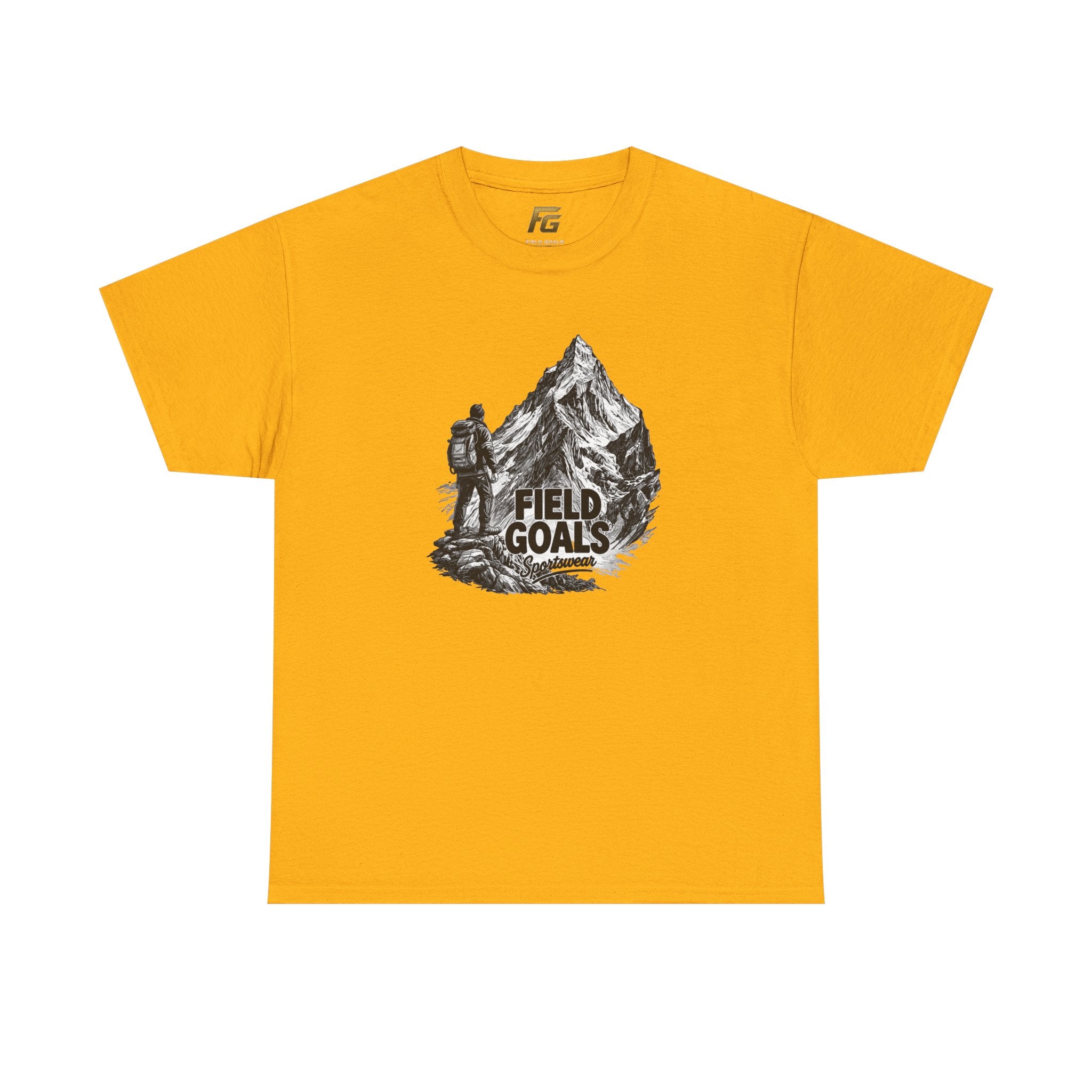 Field Goals Mountain Hiking Tee — Adventure Graphic T-Shirt