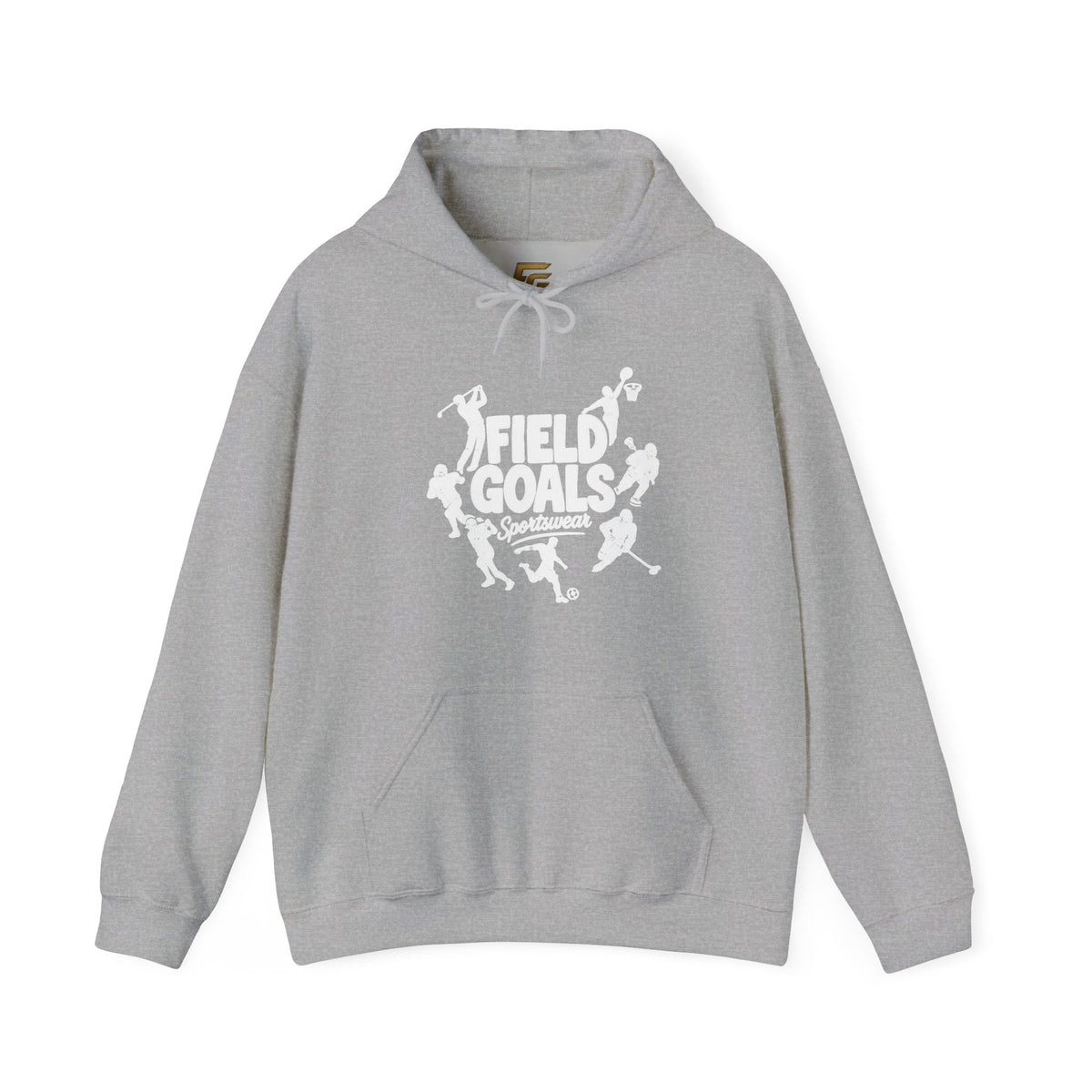 Field Goals Sportswear Hoodie – Players Silhouette Black Pullover
