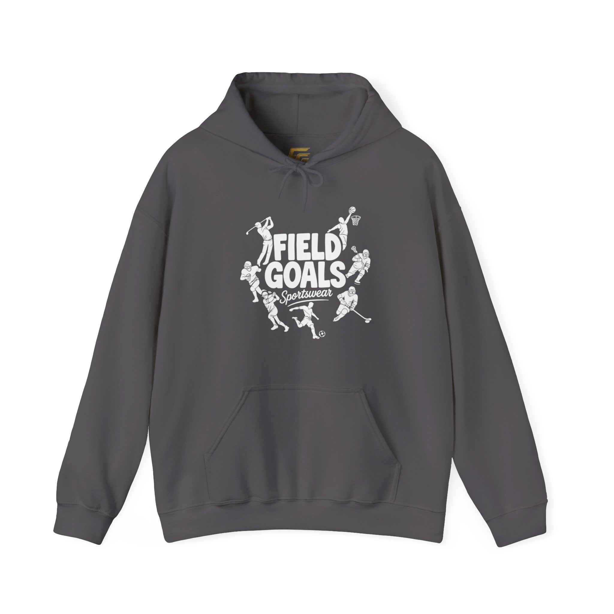 Field Goals Sportswear Hoodie – Players Silhouette Black Pullover