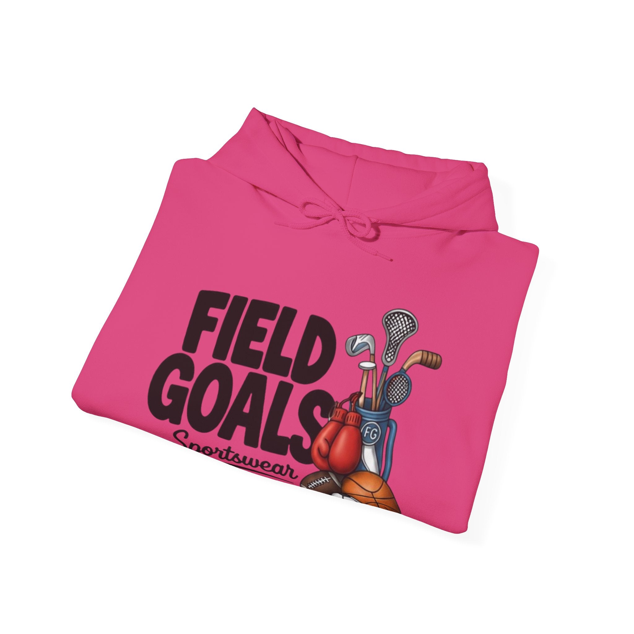 Field Goals Sportswear Hoodie — Multi-Sport Graphic Sweatshirt