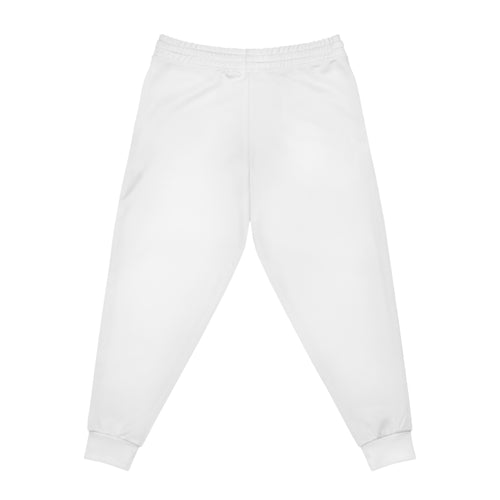 FG Athletic Joggers — White Logo Sweatpants