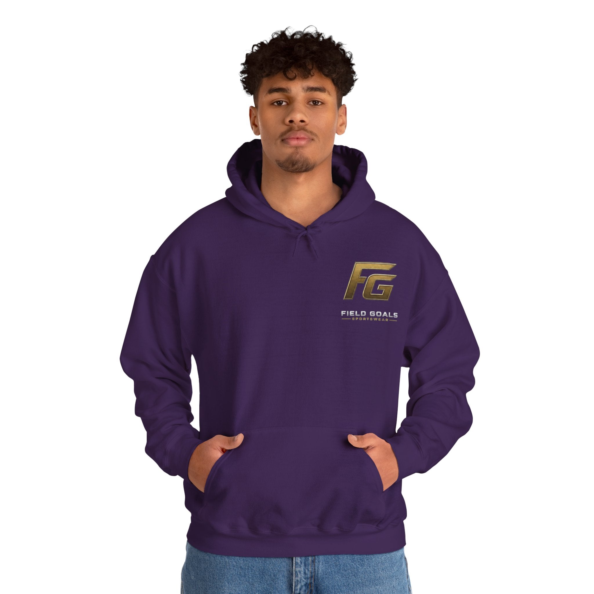 Field Goals Sportswear Pullover Hoodie — "Wear the Goal. Live the Goal. Achieve the Goal." Motivational