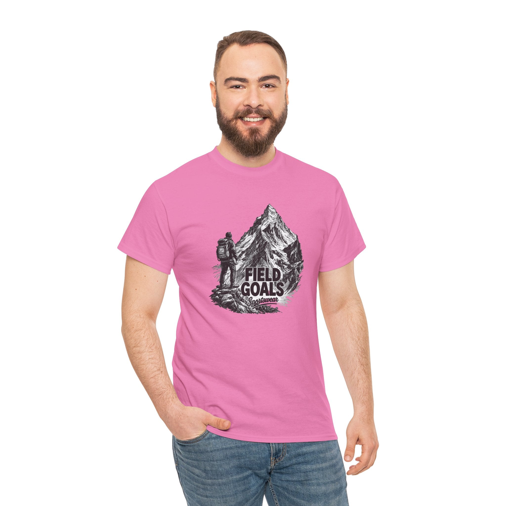 Field Goals Mountain Hiking Tee — Adventure Graphic T-Shirt