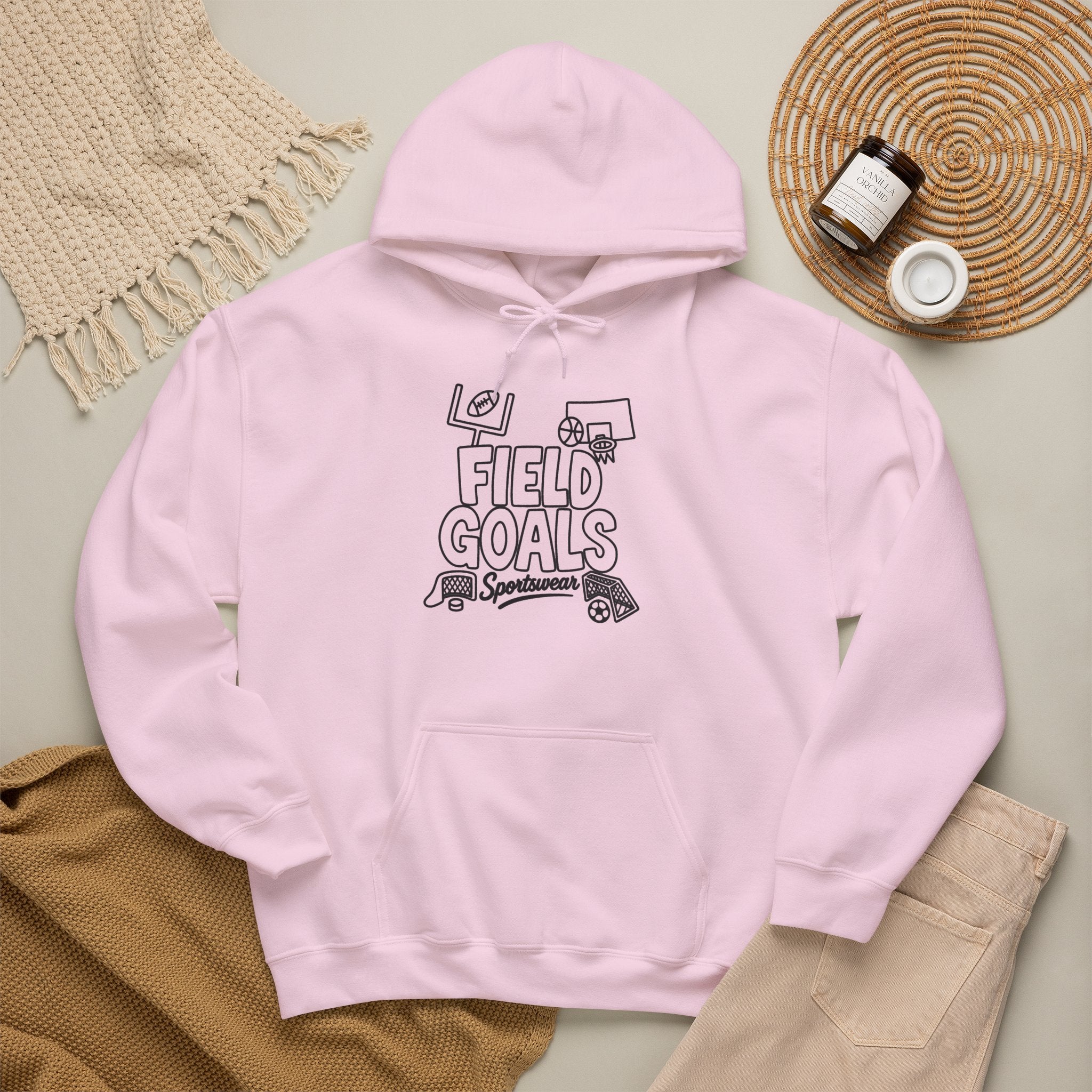 Field Goals Sportswear Hoodie Graphic Sweatshirt