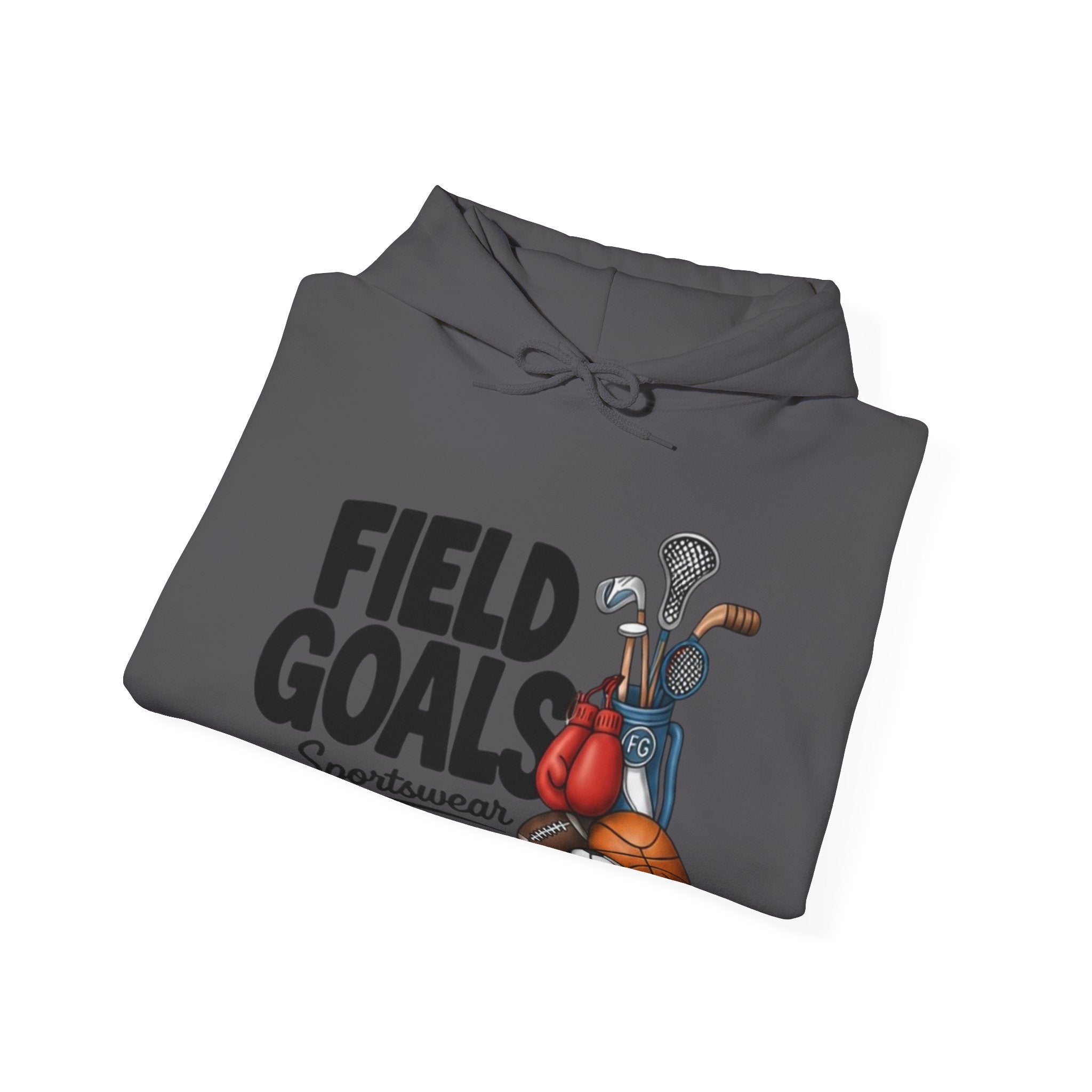 Field Goals Sportswear Hoodie — Multi-Sport Graphic Sweatshirt